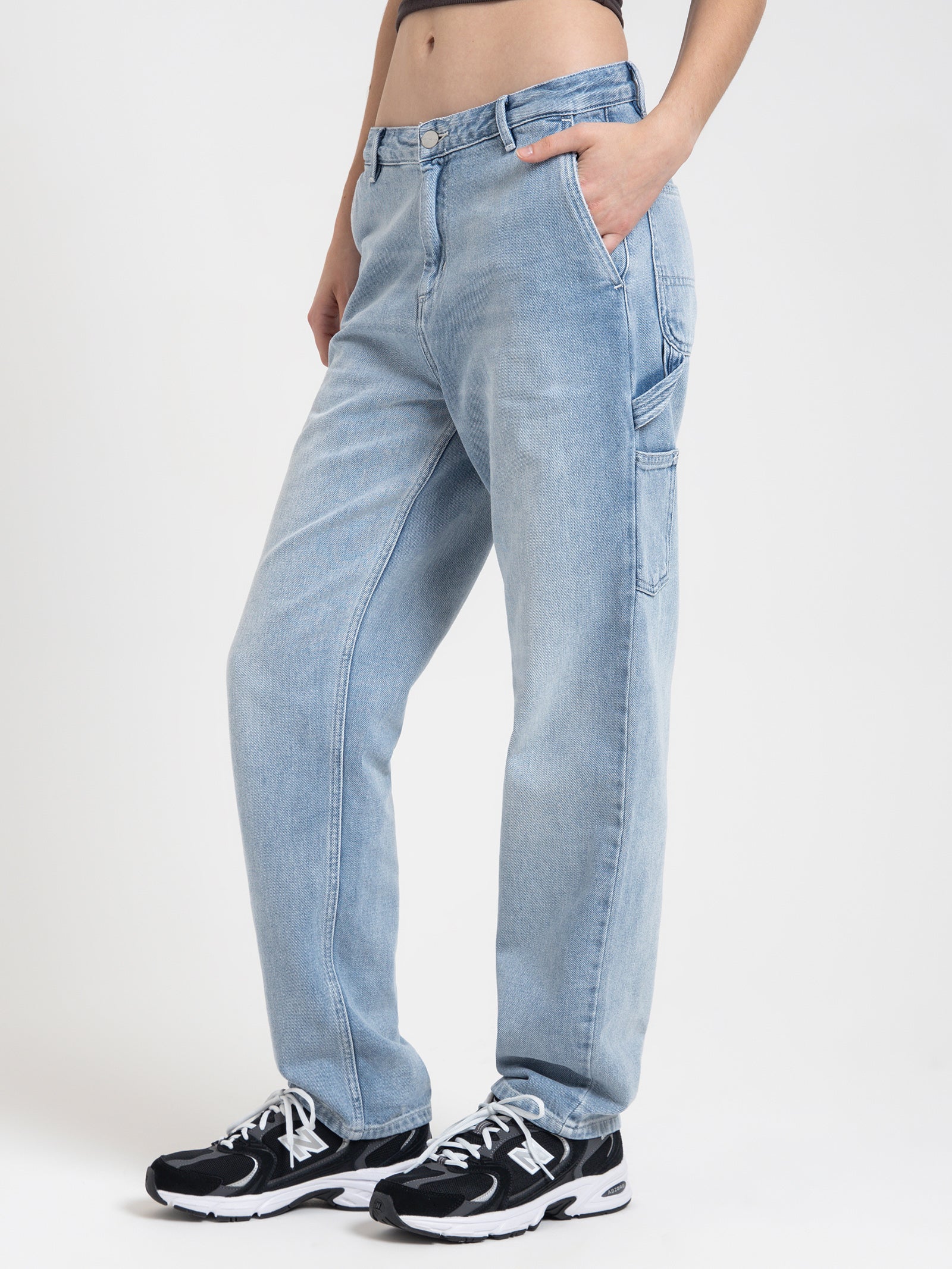 Pierce Pants in Light Stone Washed