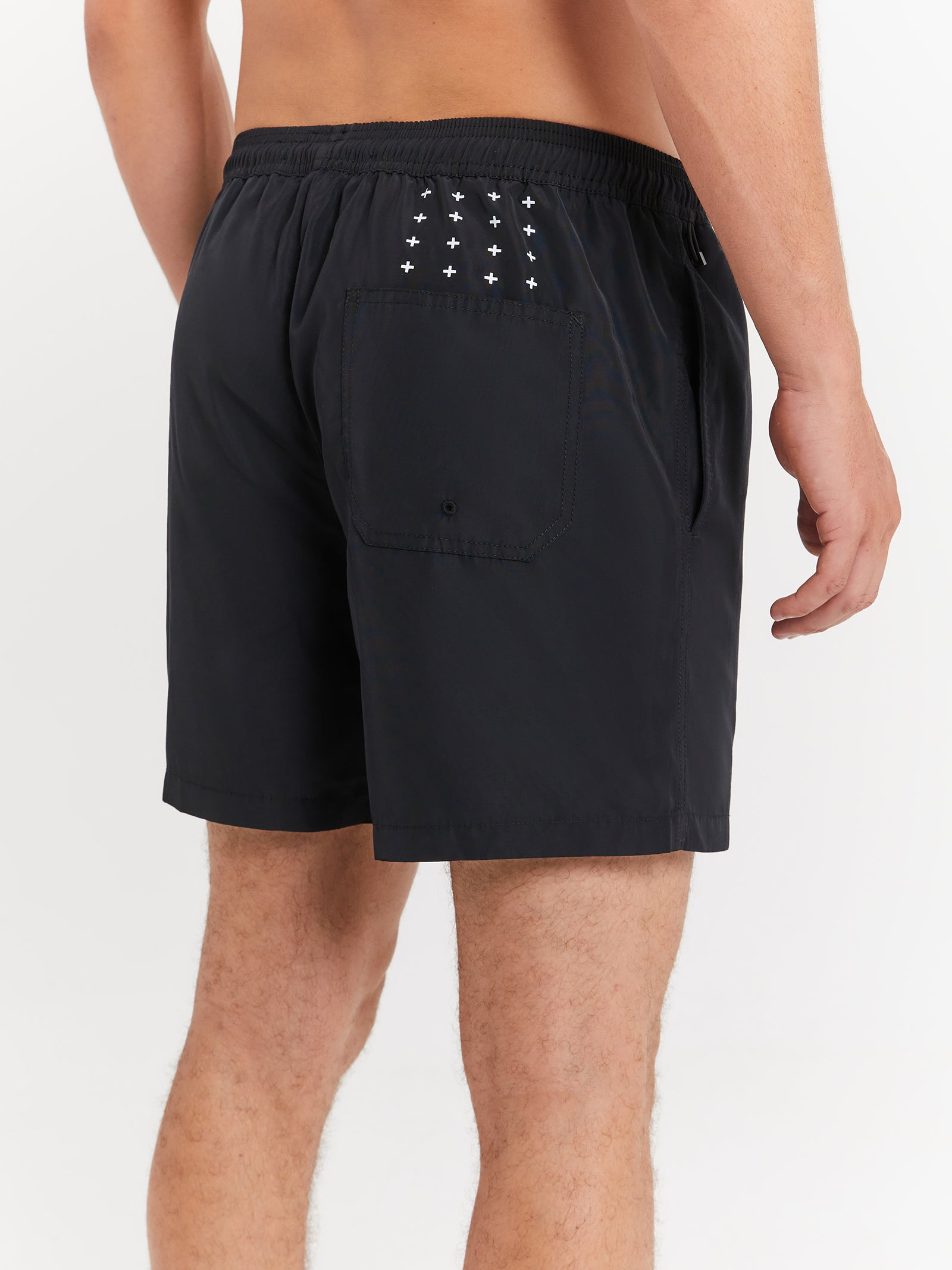 Baddies Boardshorts in Jet Black