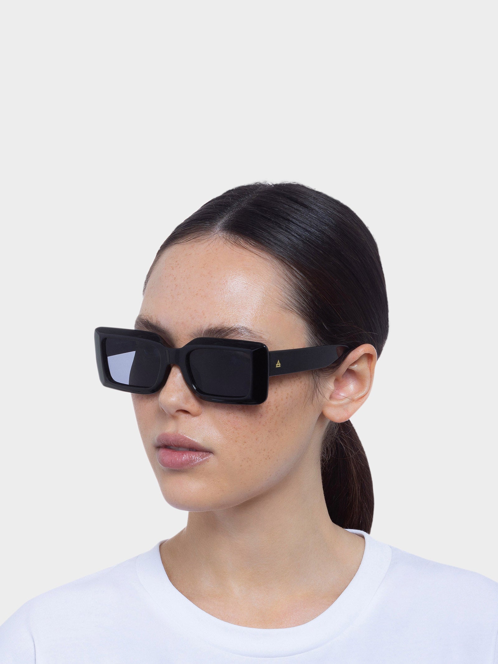 Parallax Sunglasses in Black Smoke Mono