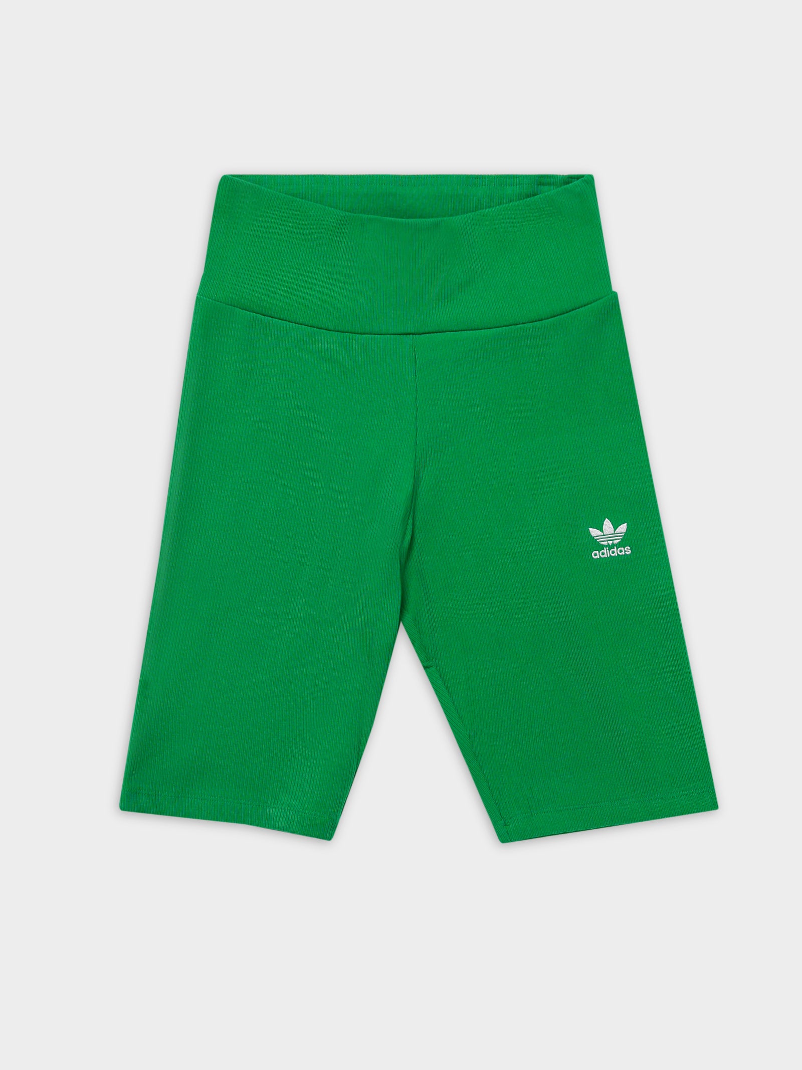 Rib Shorts in Green