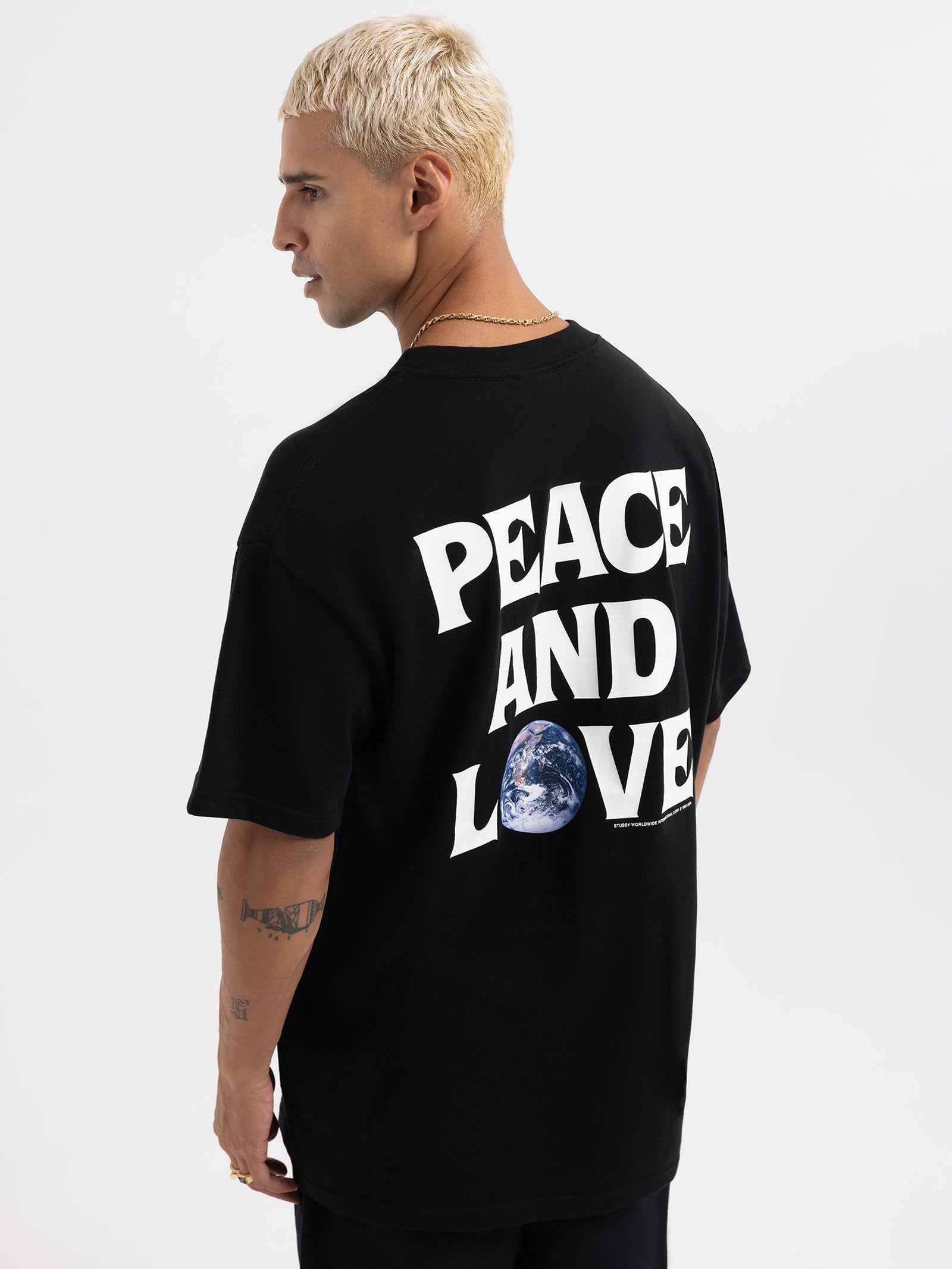 Peace And Love Heavyweight T-Shirt