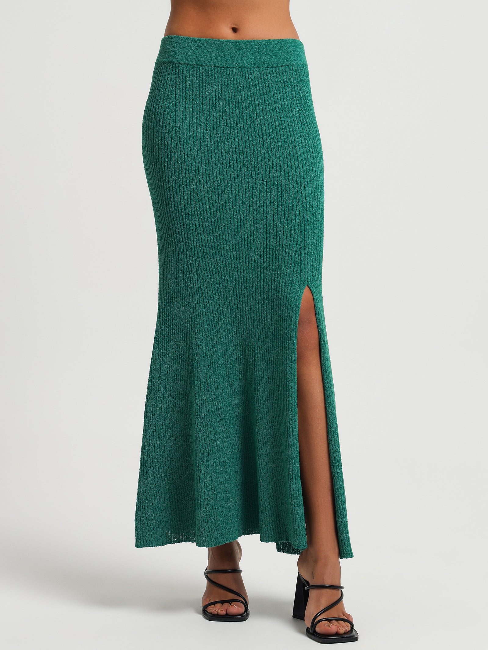 Dune Knit Skirt in Lotus