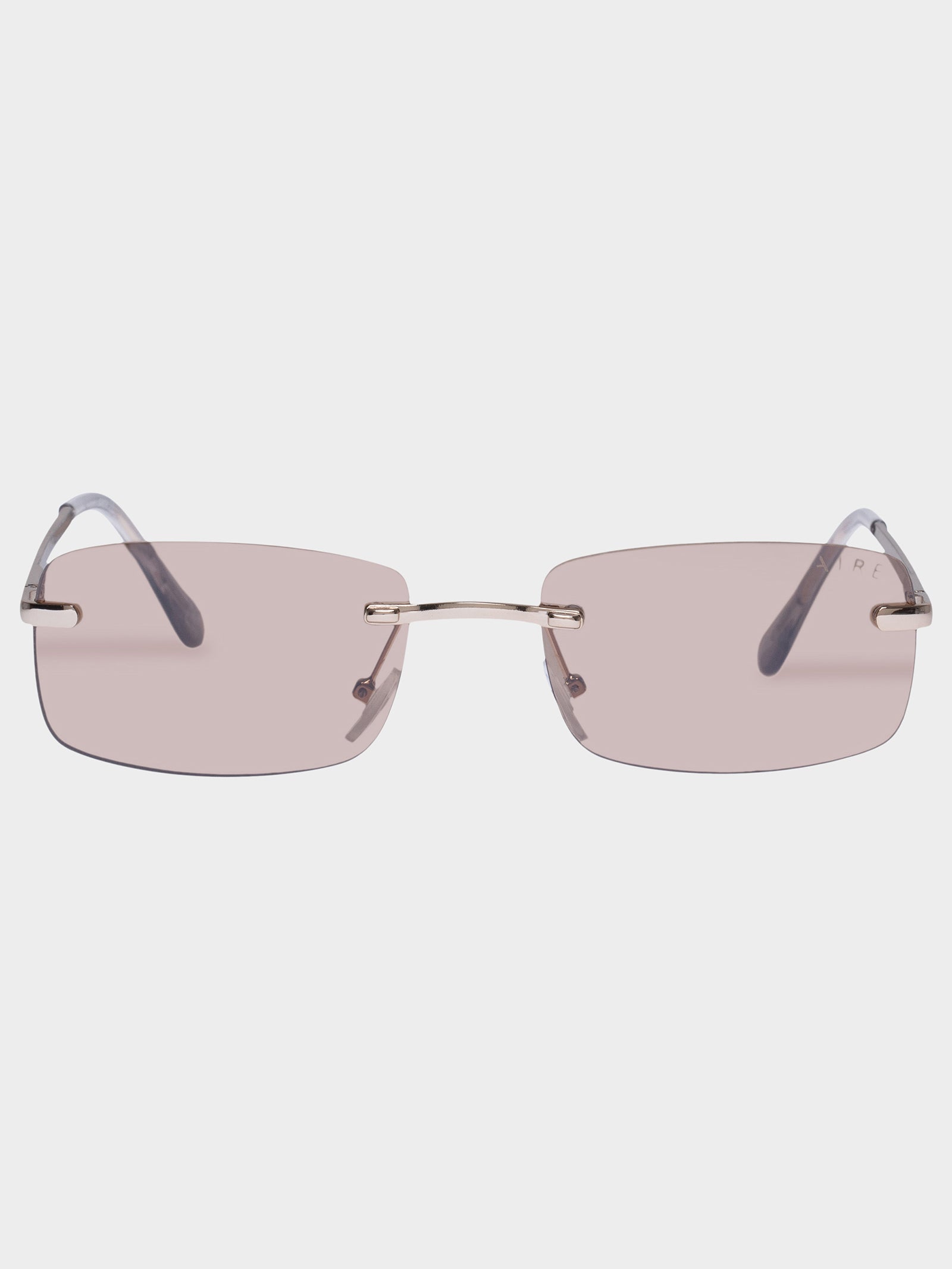 Ursa Sunglasses in Bright Gold Tan Tint