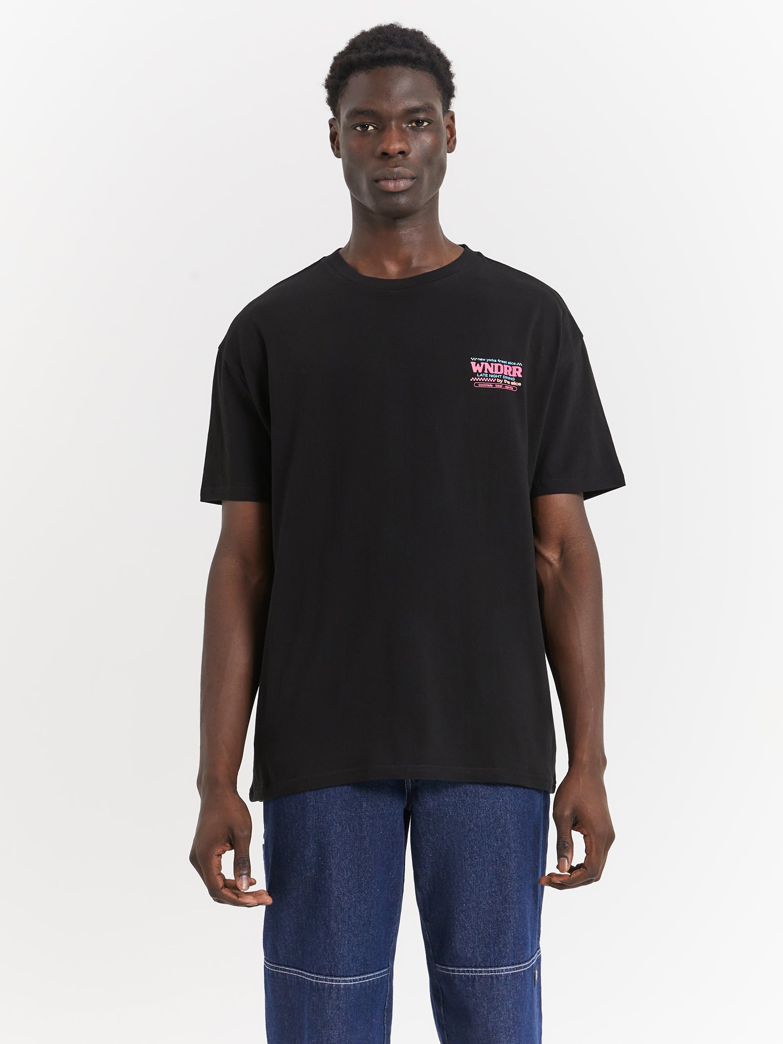 Finest Slice Box Fit T-Shirt in Black