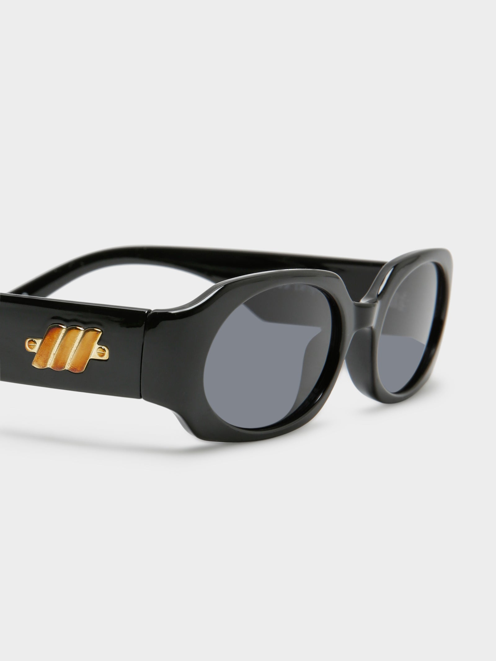 Shebang Sunglasses in Black Smoke