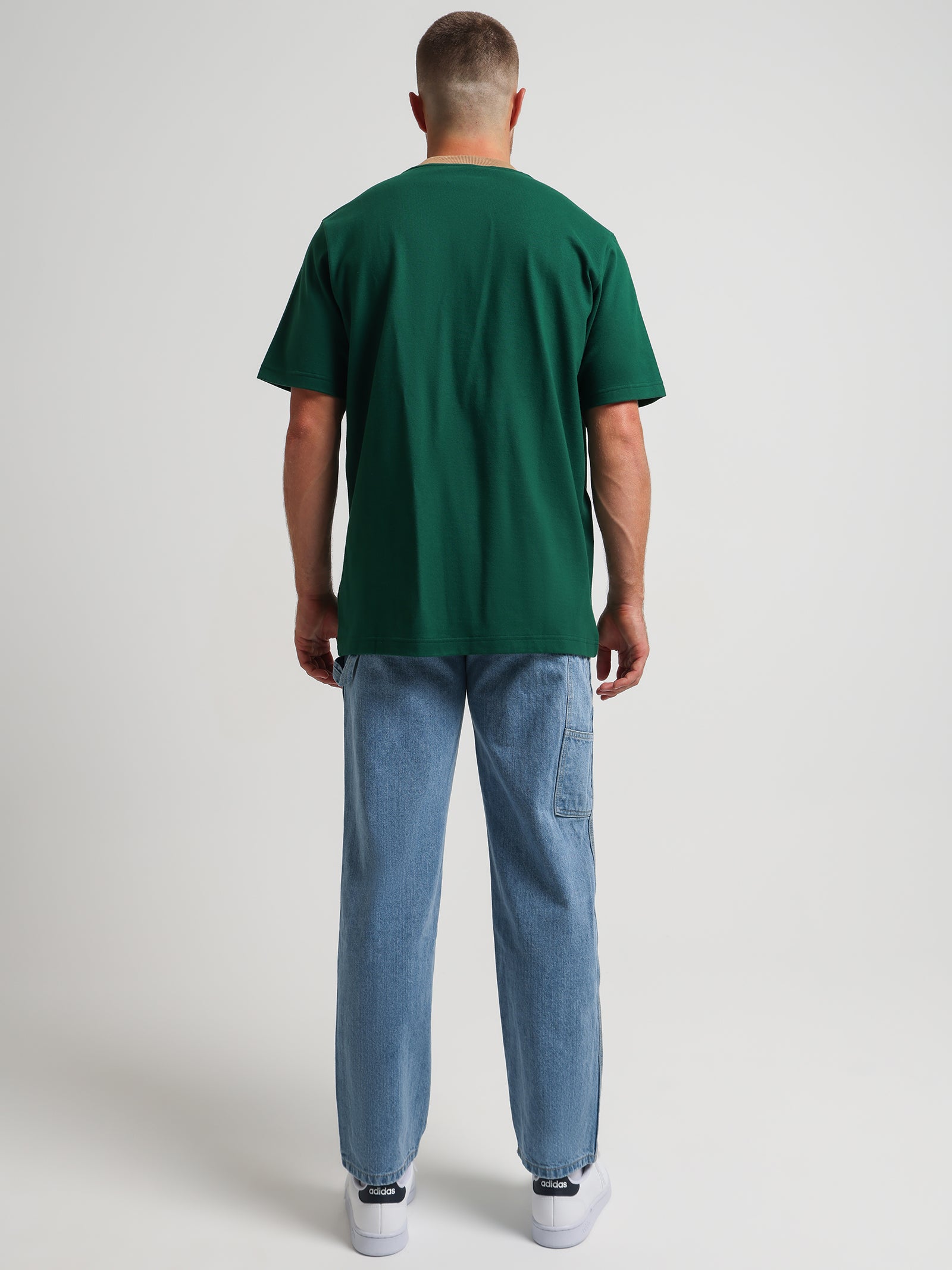 Trefoil T-Shirt in Dark Green