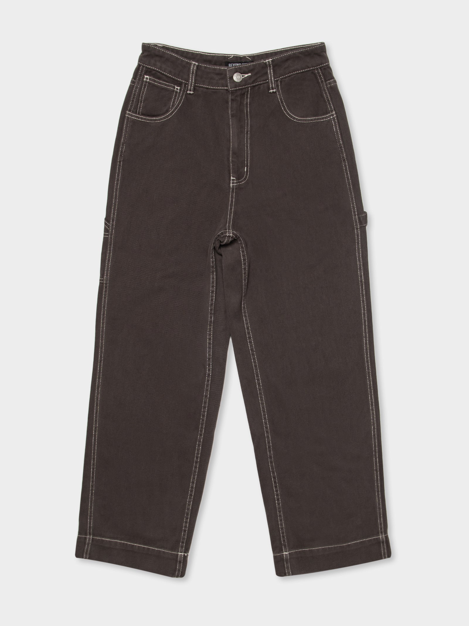 Harlem Carpenter Pants in Washed Black