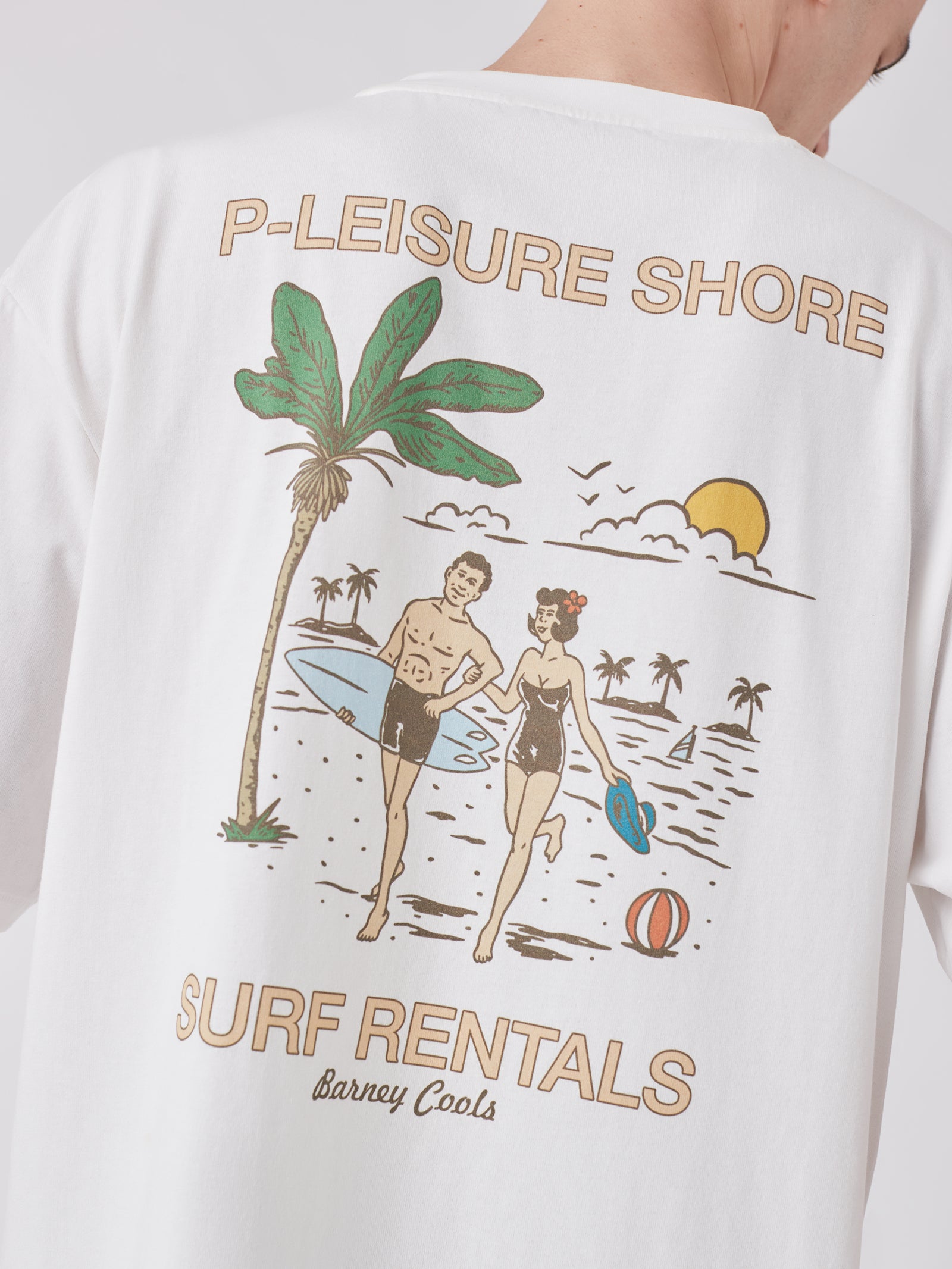 Shore Tee In Vintage White