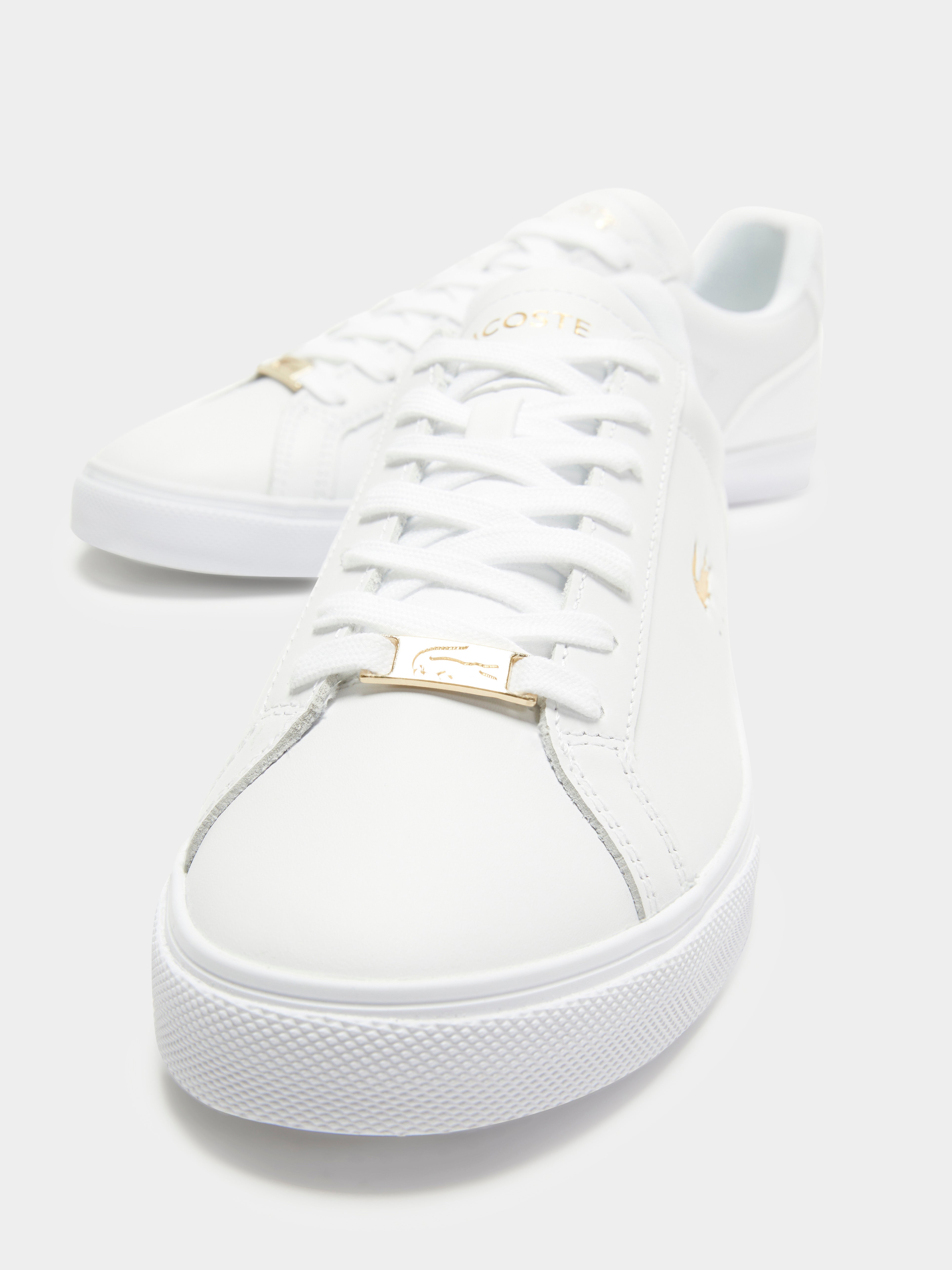 Womens Lerond Pro Sneakers in White Gold