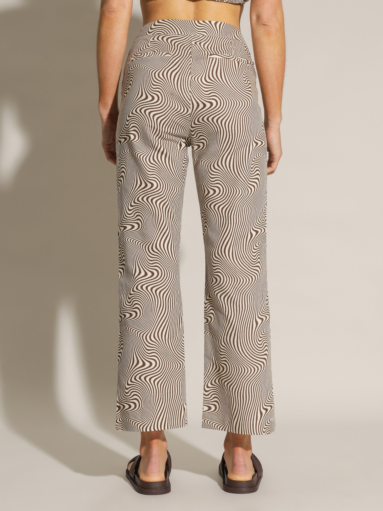 Gabrielle Flare Pant in Monaco