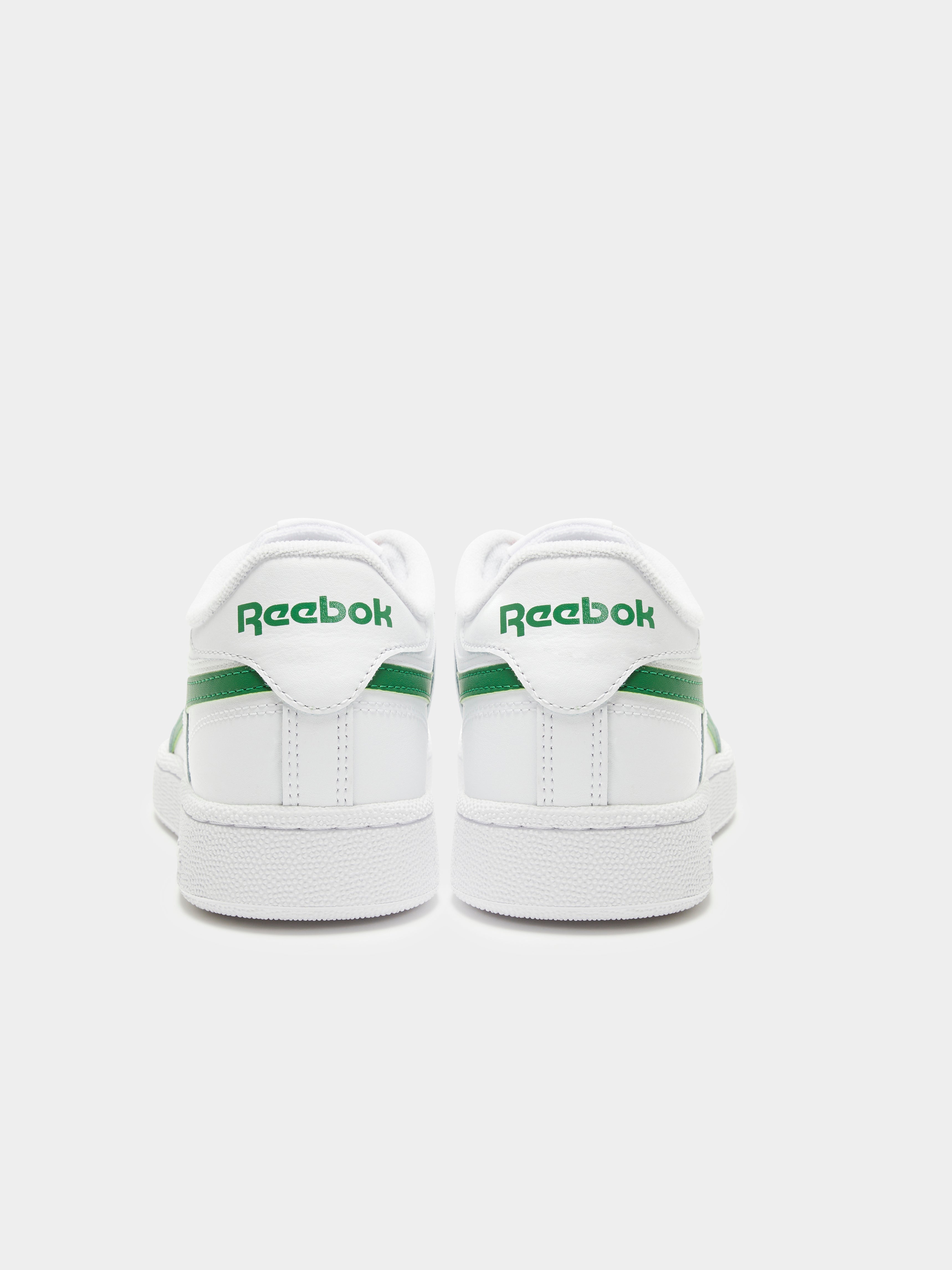 Unisex Club C Revenge Sneakers in White & Green