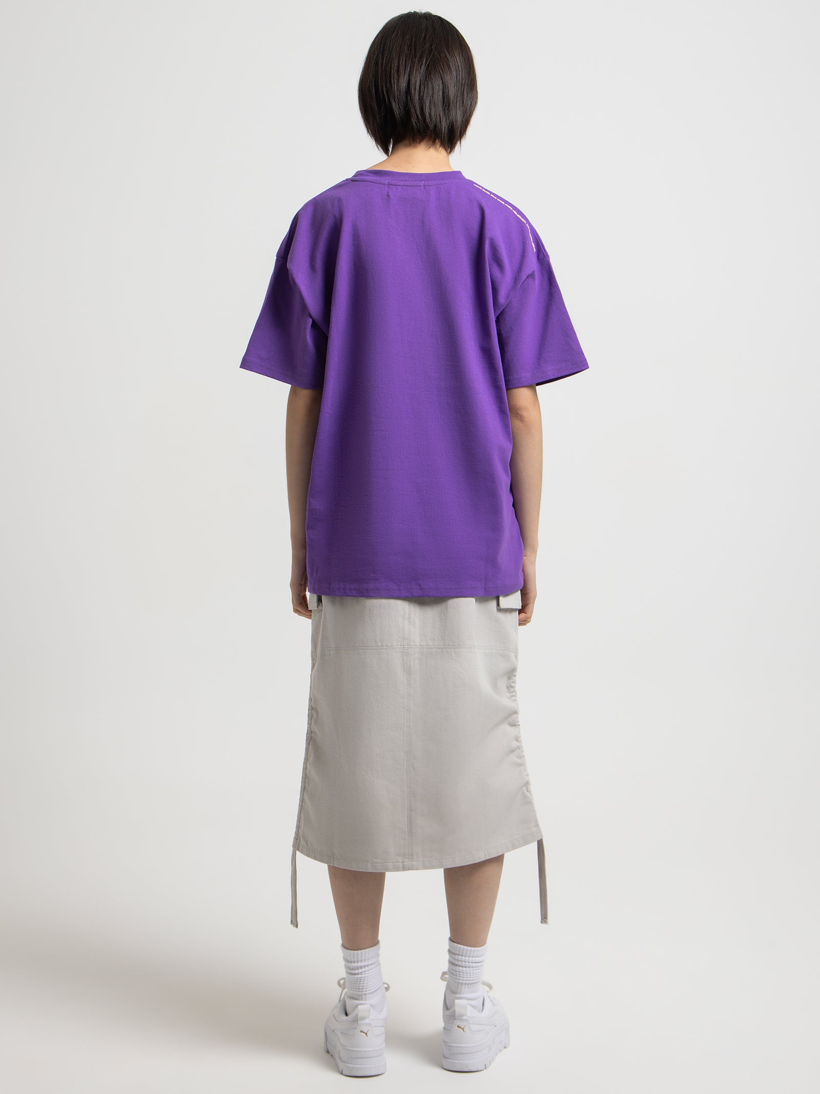 Heavyweight Puff T-Shirt in Grape