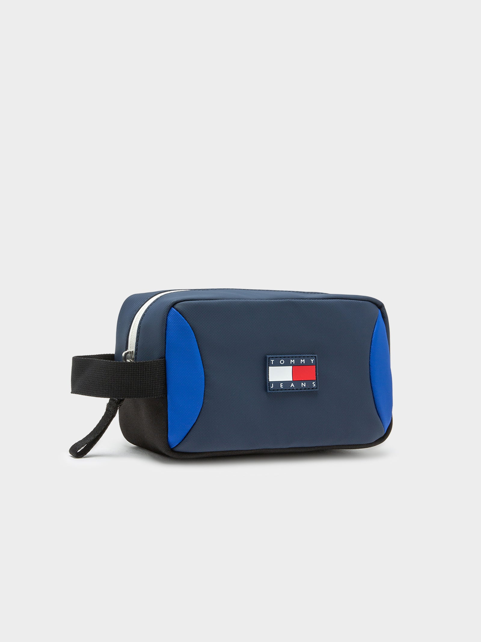 Colour-blocked Washbag in Twilight Navy