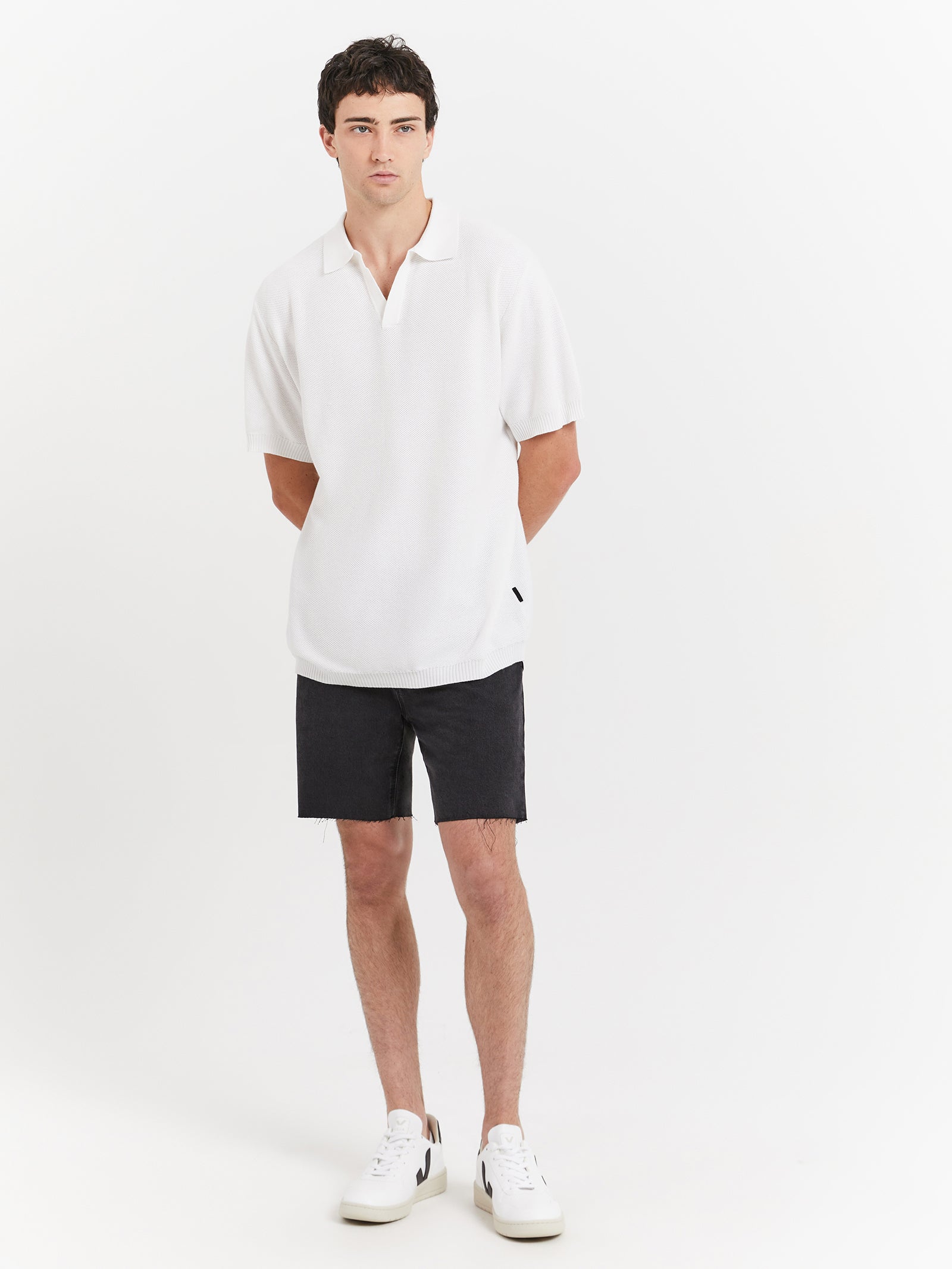 St Tropez Short Sleeve Shirt in White