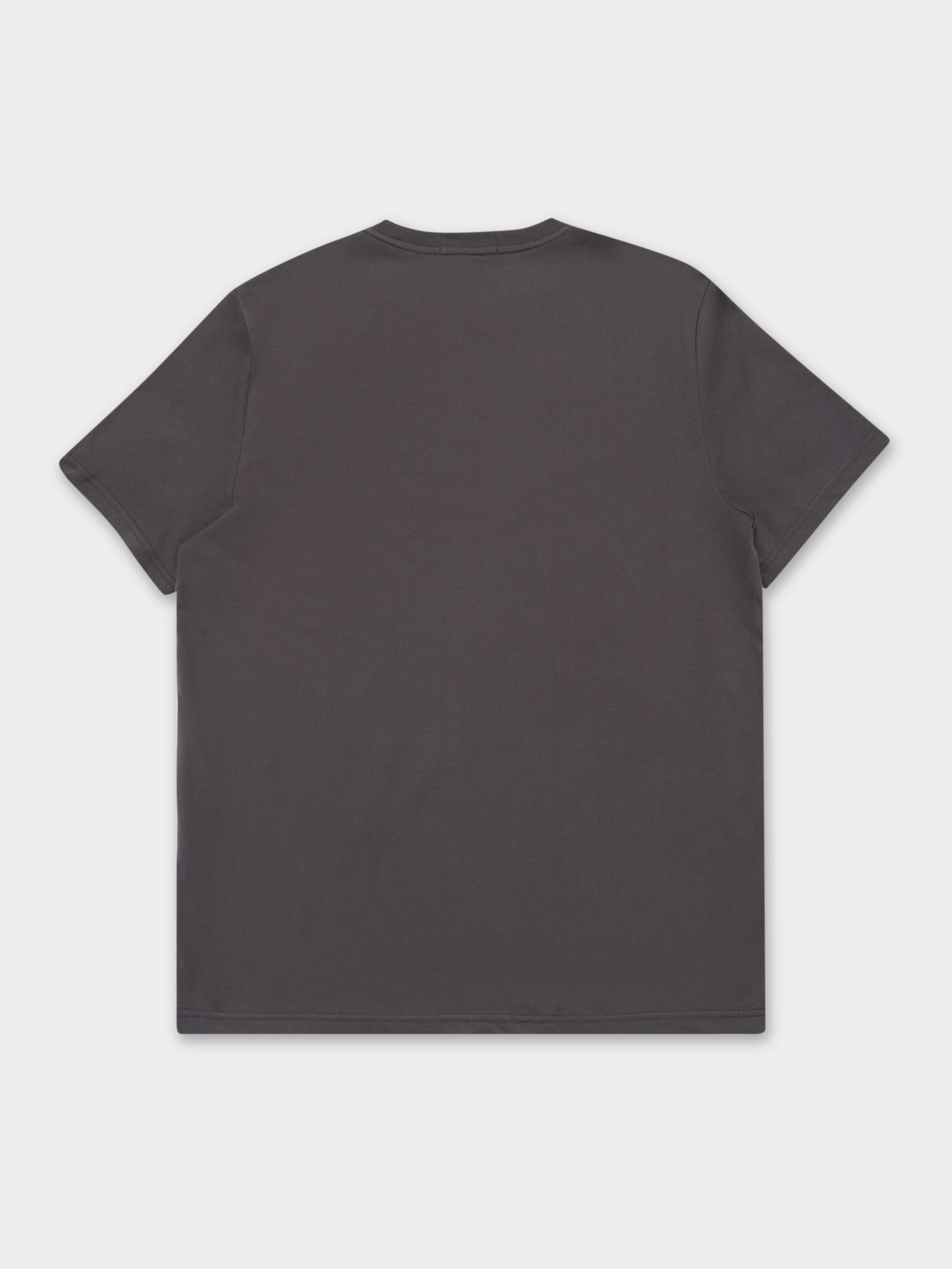 Circle Branding T-Shirt in Grey Gunmetal