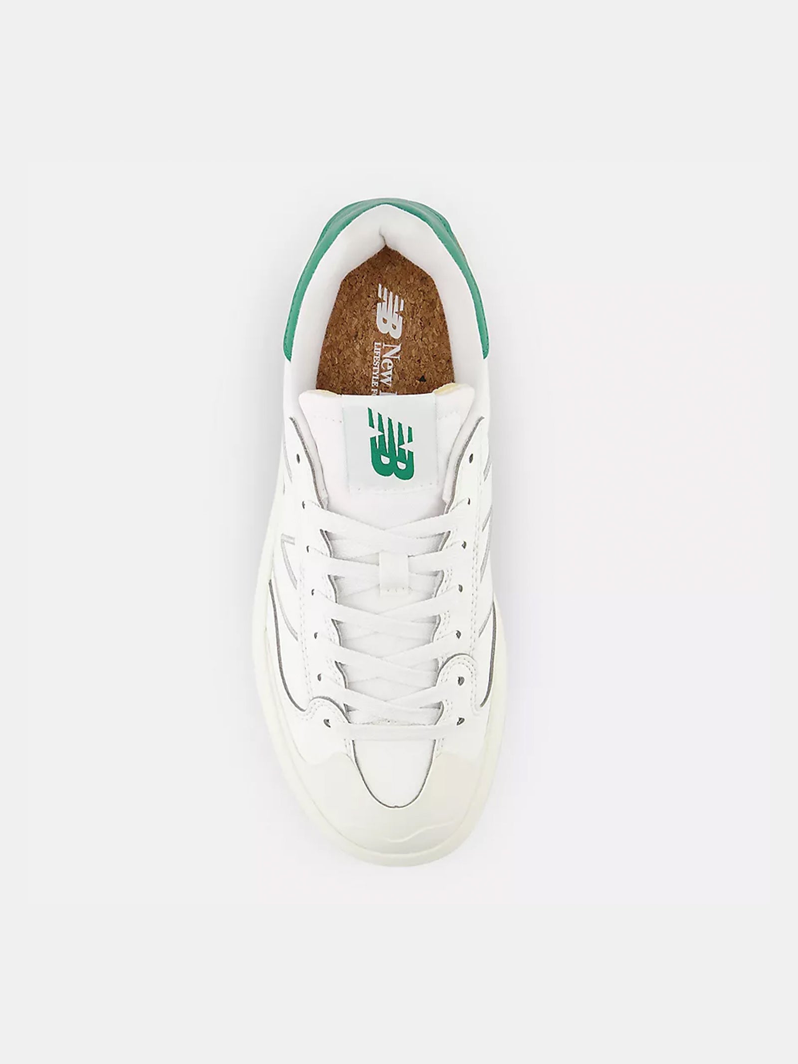 Unisex CT302 Sneakers in White & Green