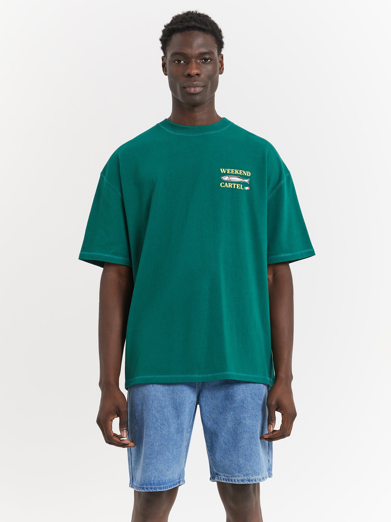 Sardinas T-Shirt in Emerald