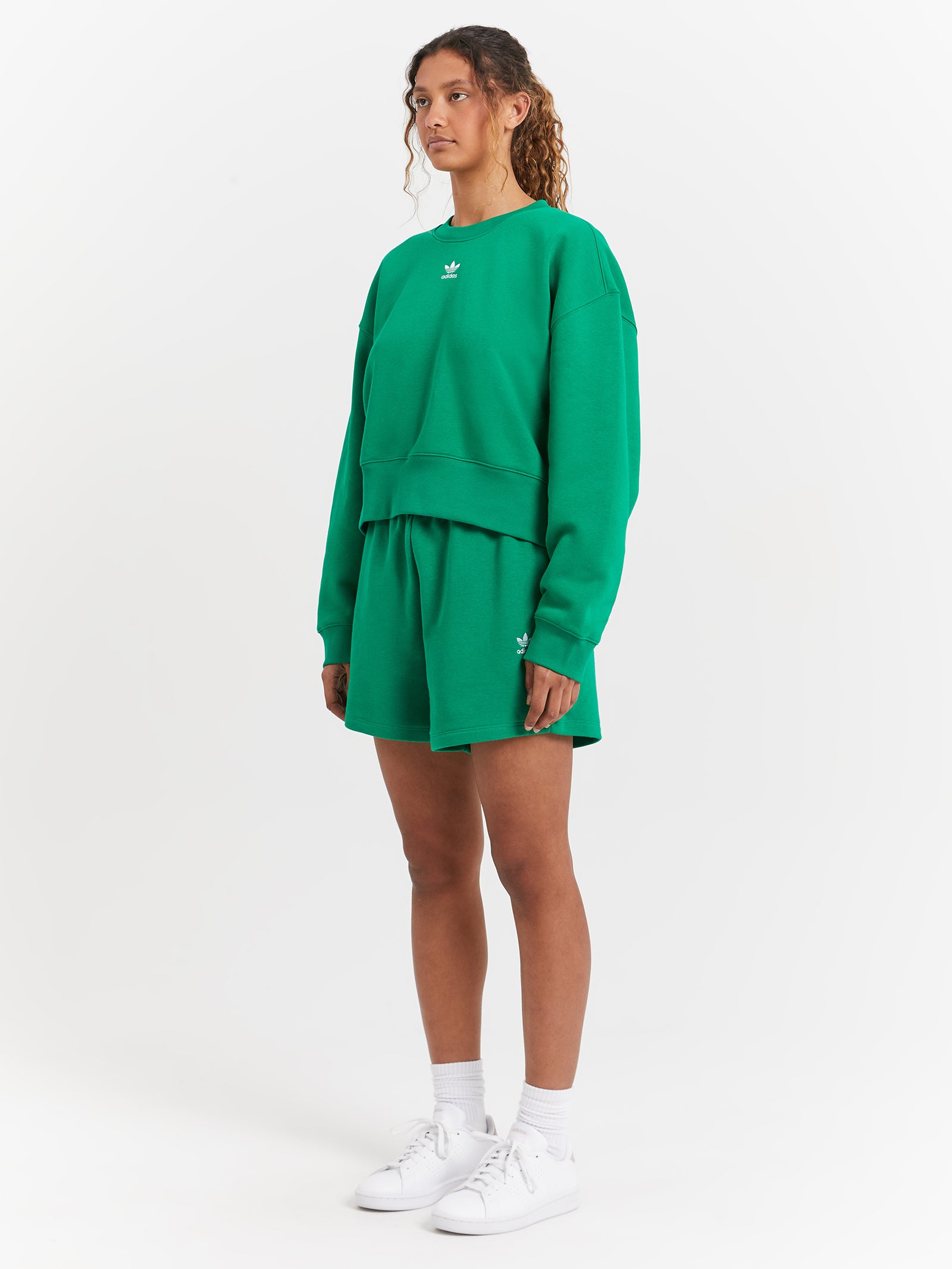 Adicolor Essentials French Terry Shorts in Green