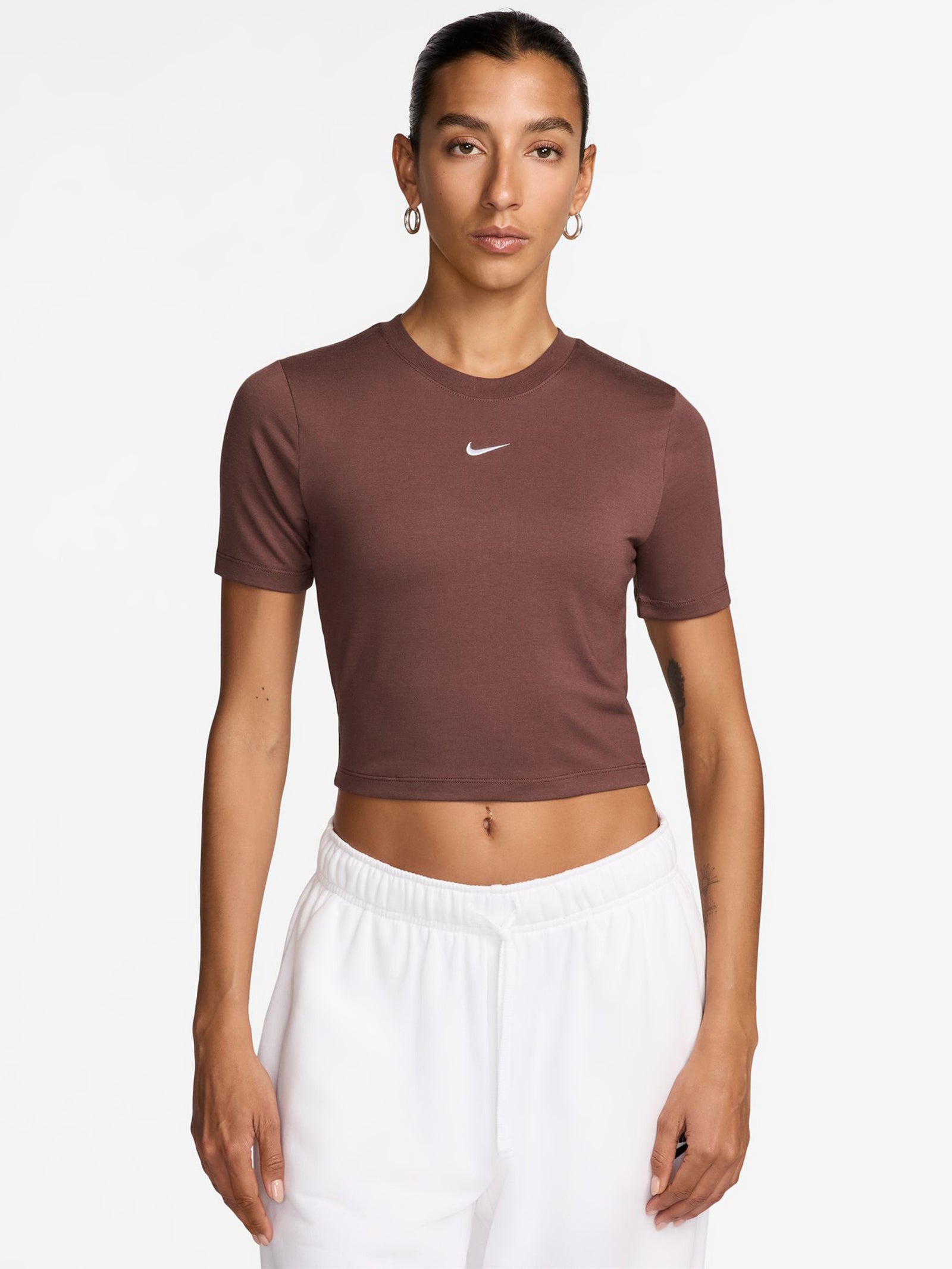 Slim-Fit Crop T-Shirt