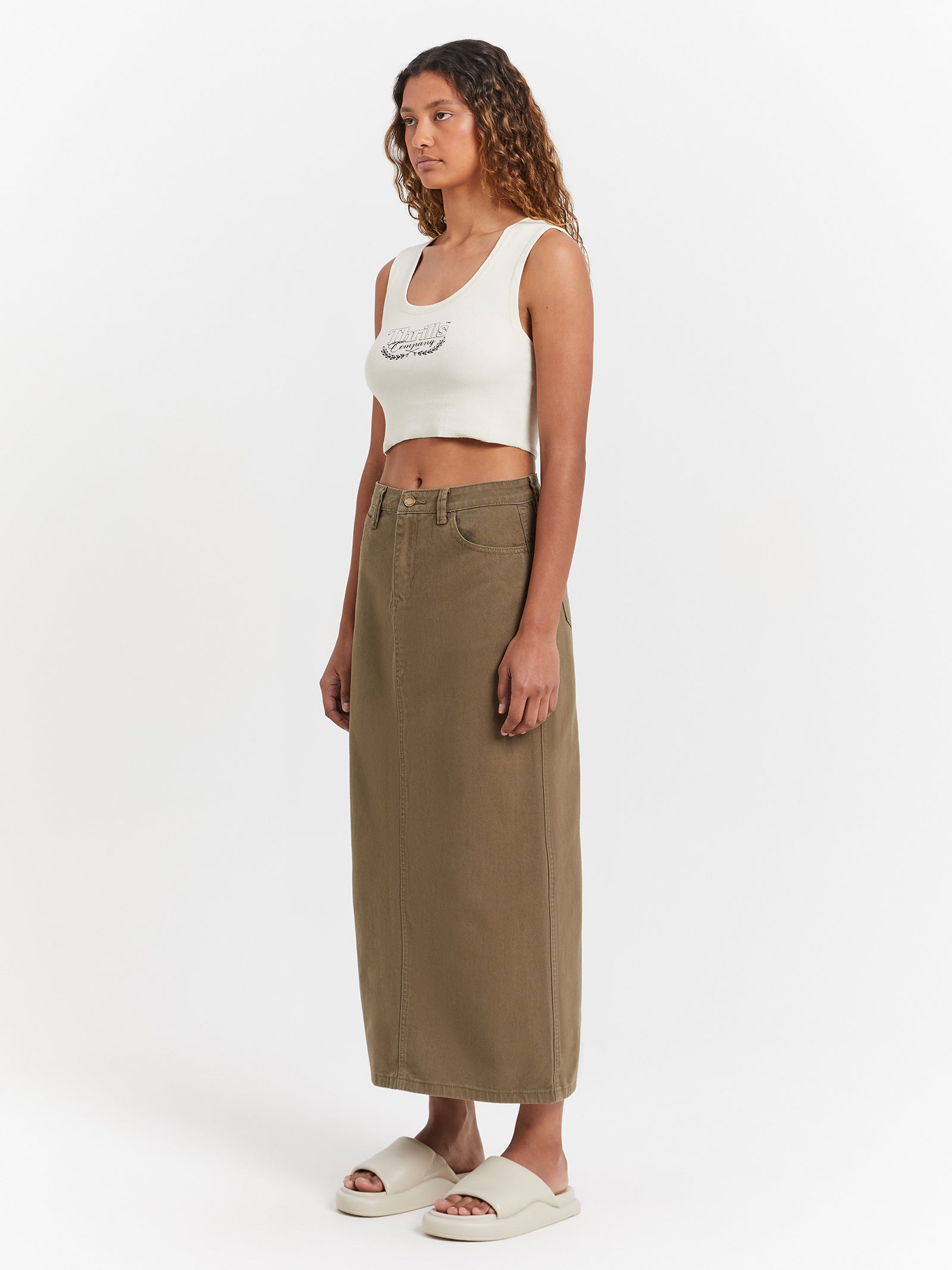 Frankie Skirt in Aloe