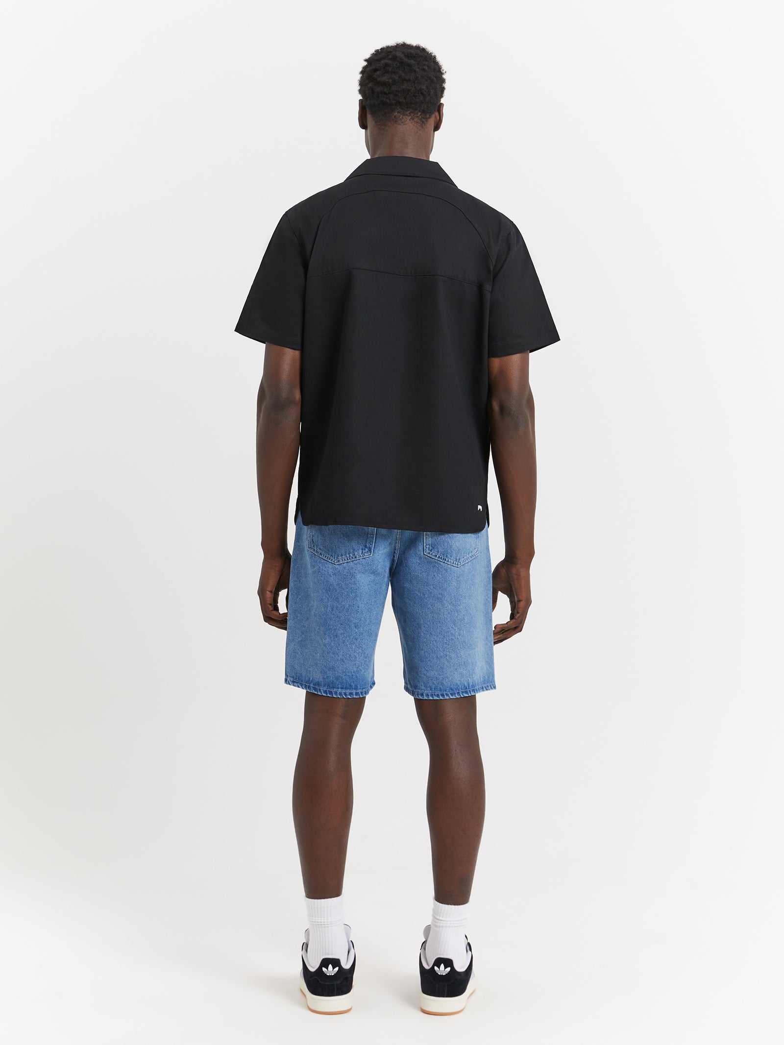 Pacific Short Sleeve Shirt in Black