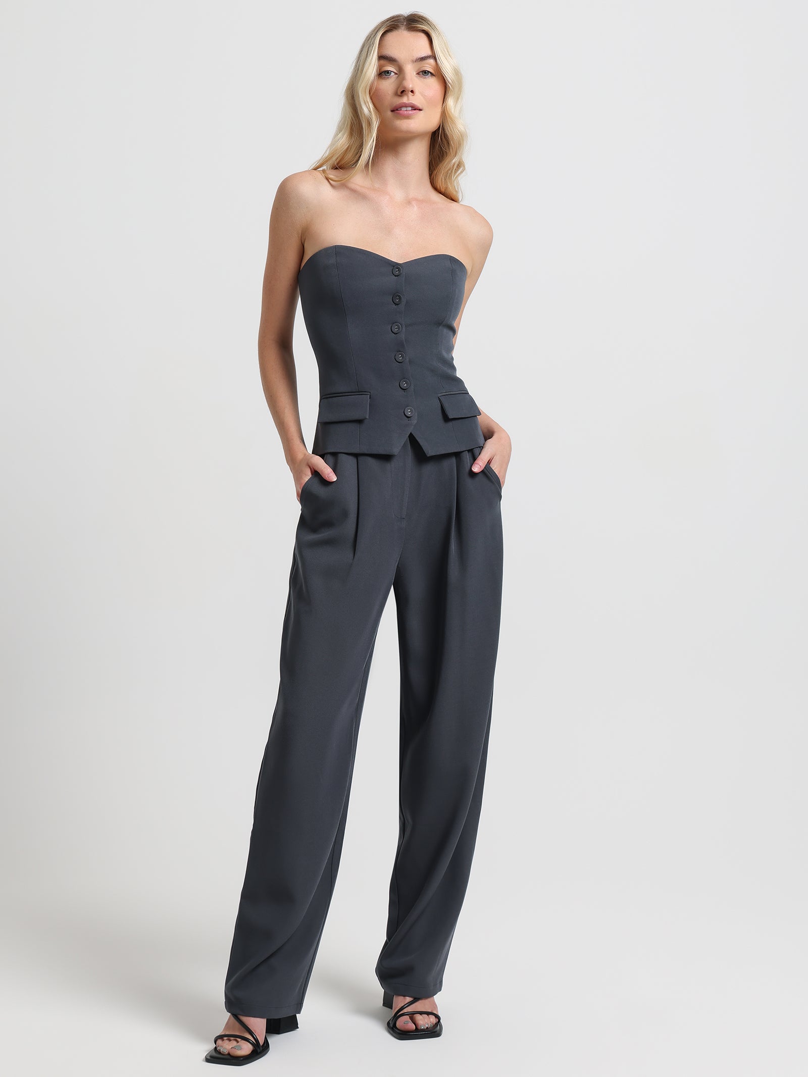 Hart Tailored Pants in Ash