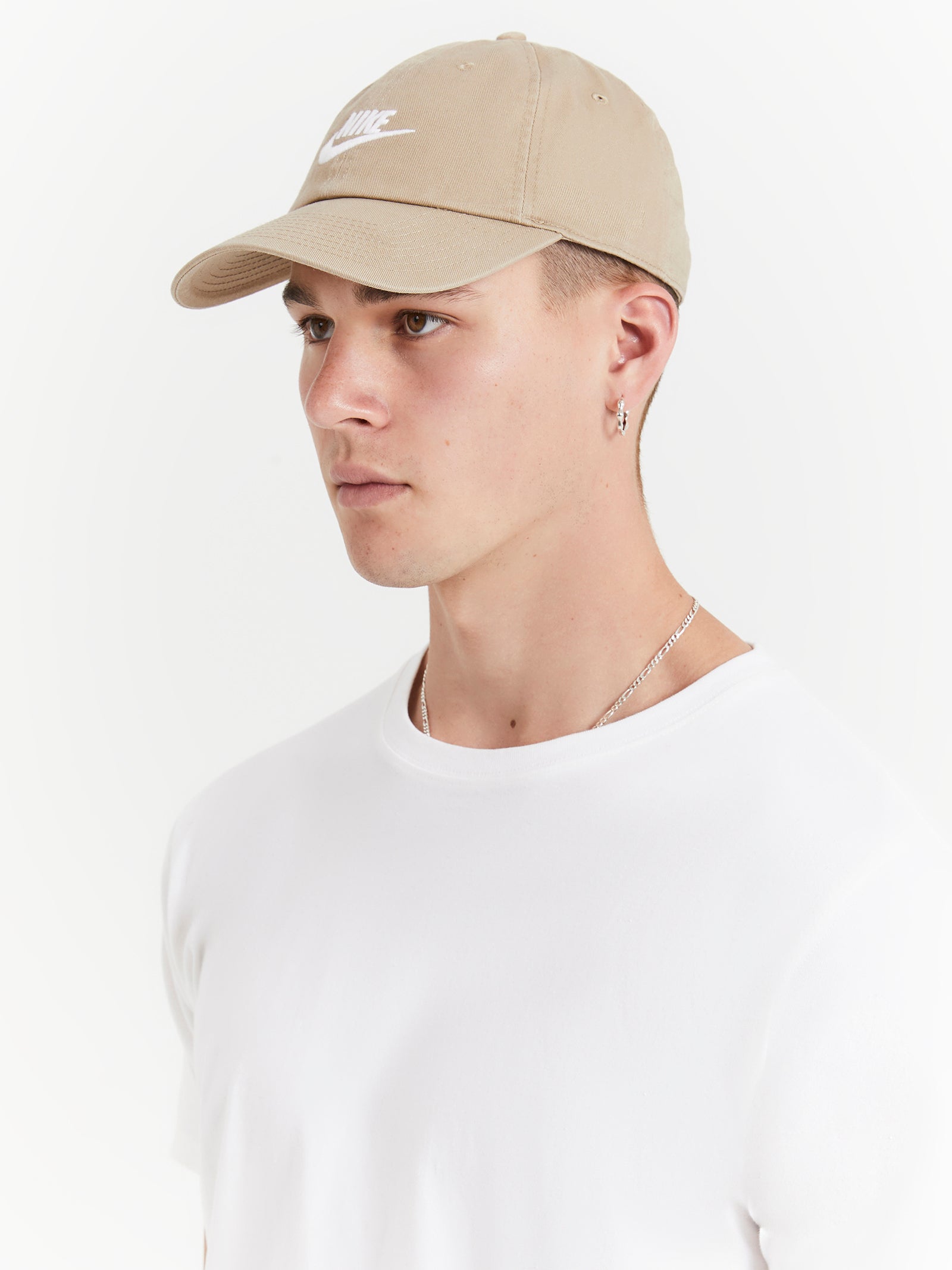 Club Unstructured Futura Wash Cap in Khaki