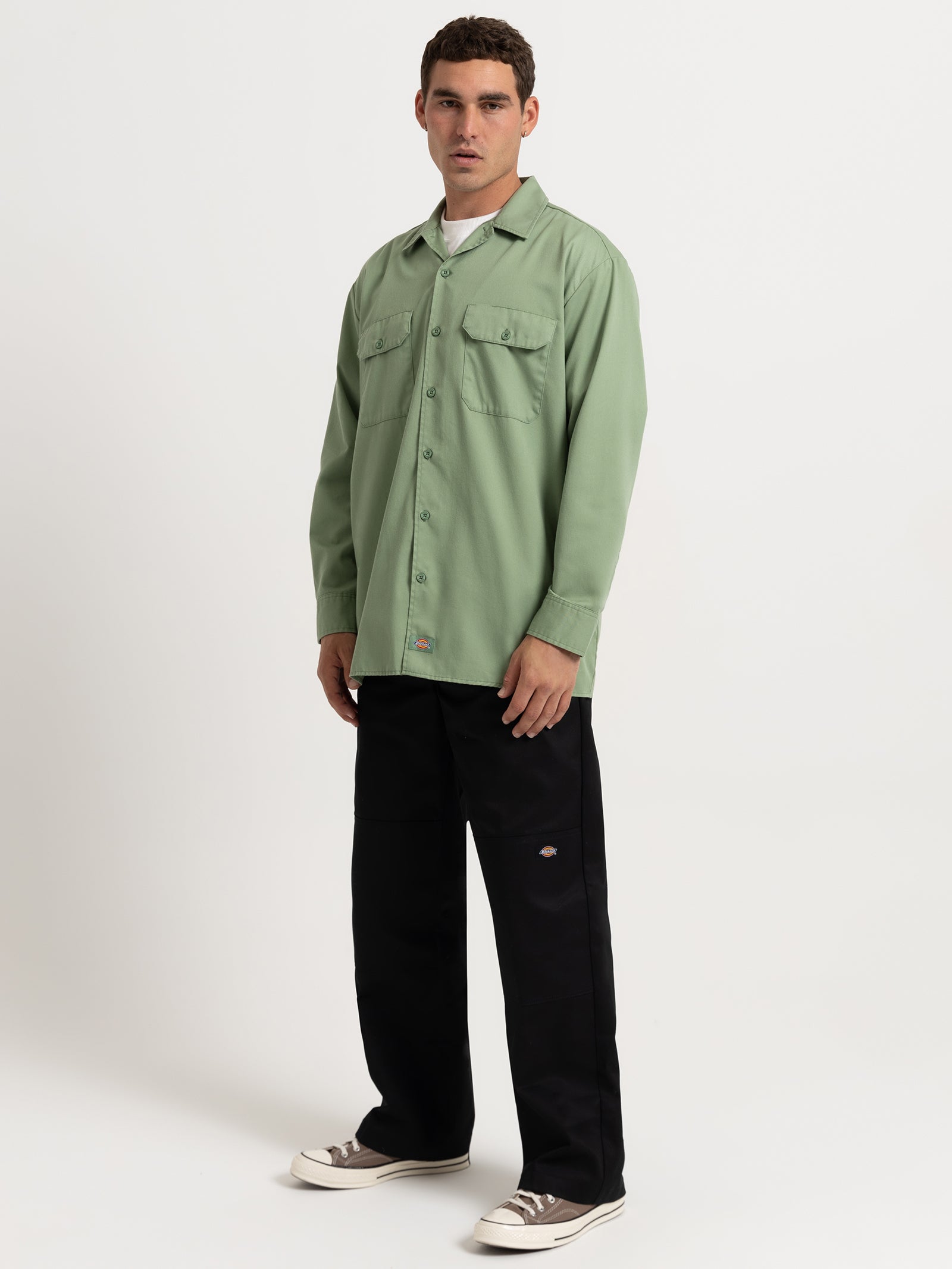 574 Long Sleeve Shirt in Jade