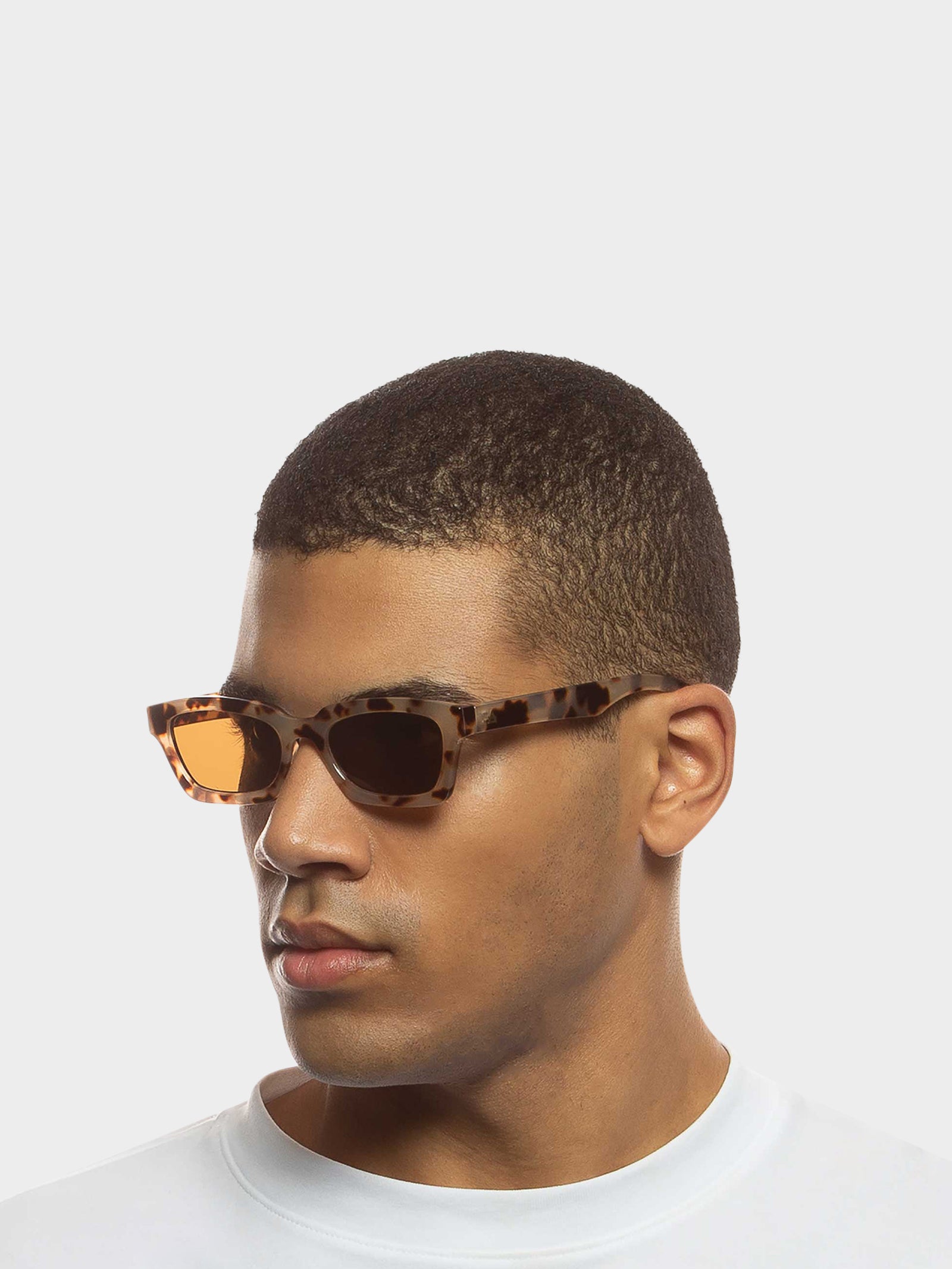 Sculptor Sunglasses in Cookie Tort Brown Mono