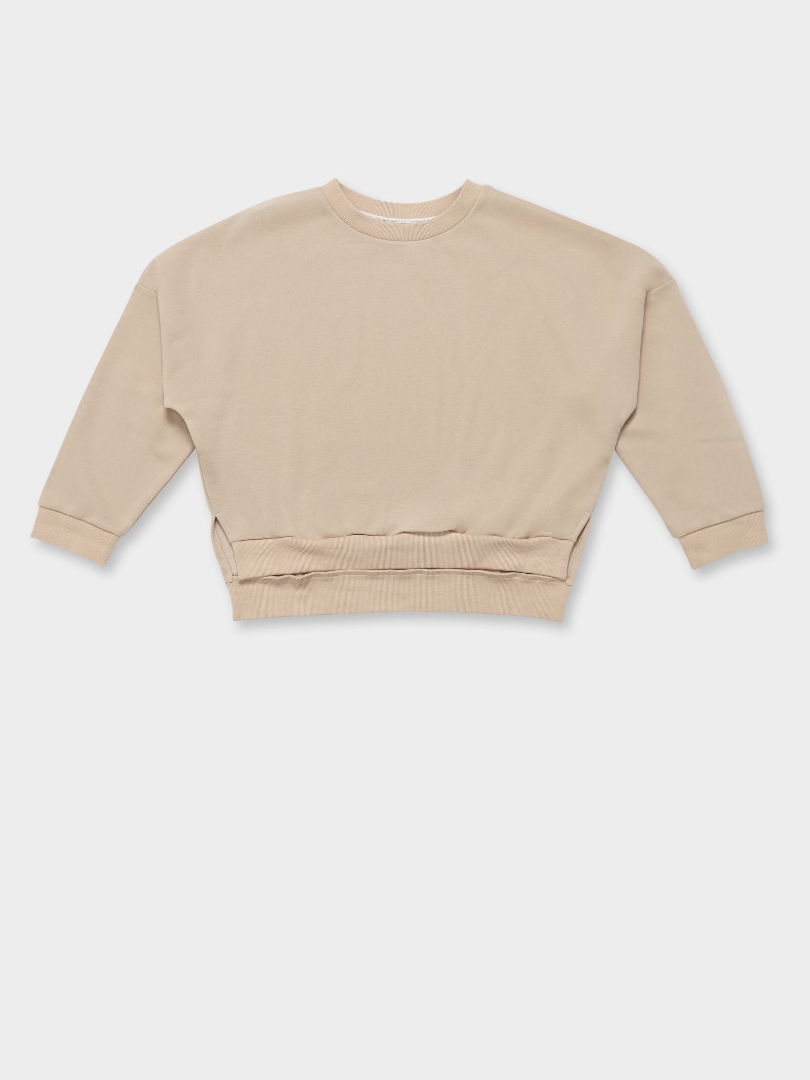 Carter Classic Oversized Sweat in Sand