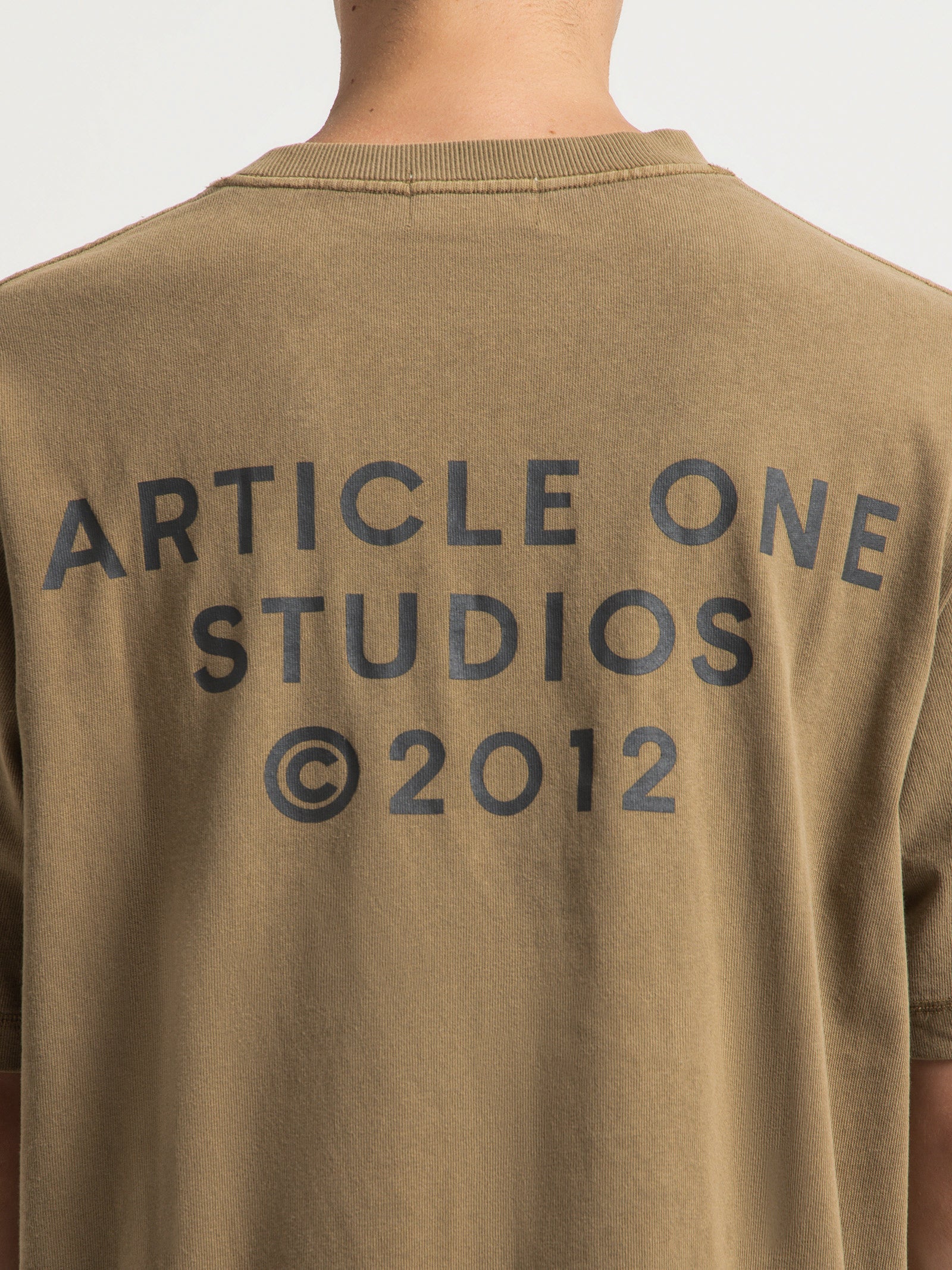 Studio Logo T-Shirt in Bronze