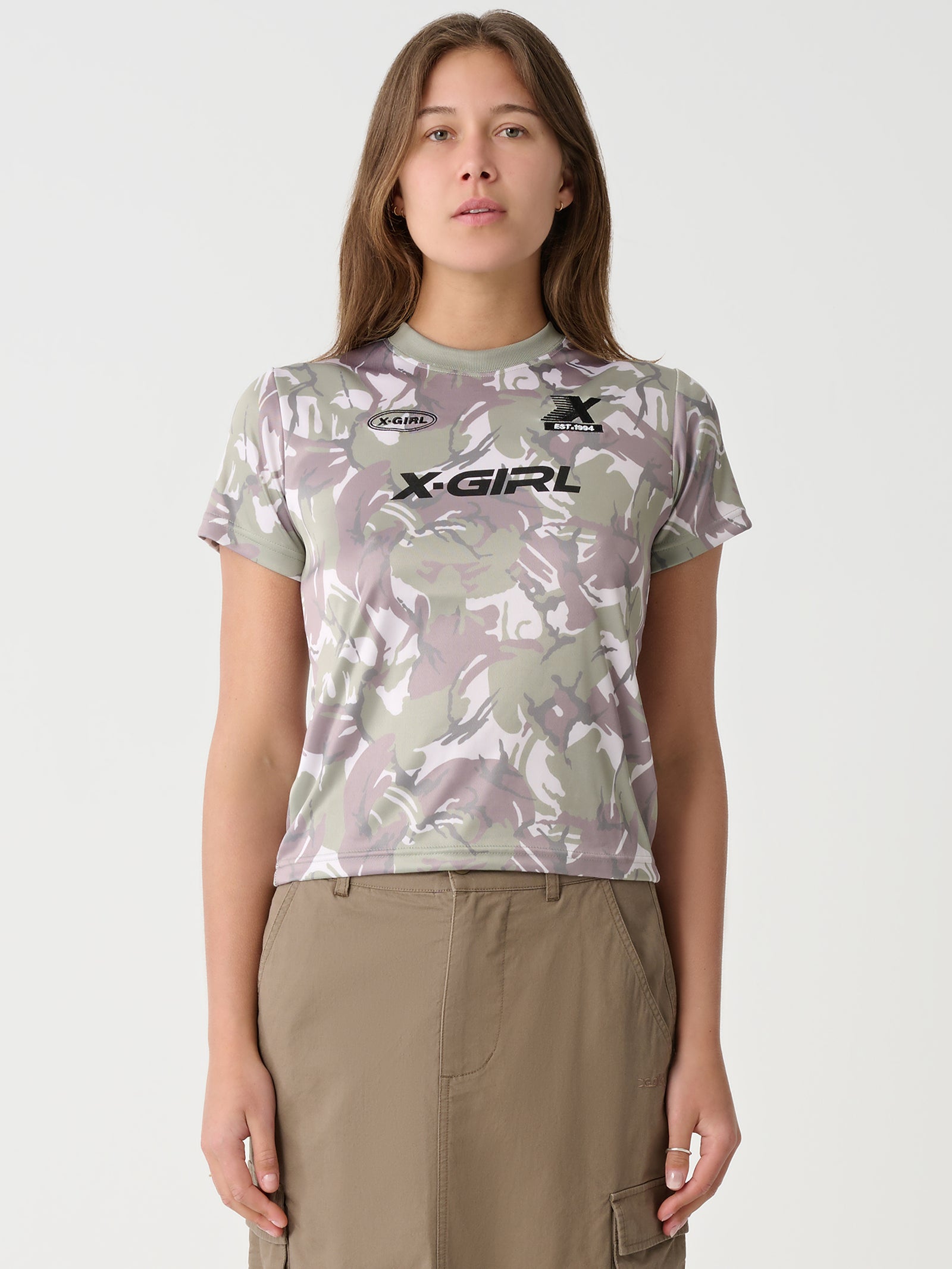 Camo Football T-Shirt