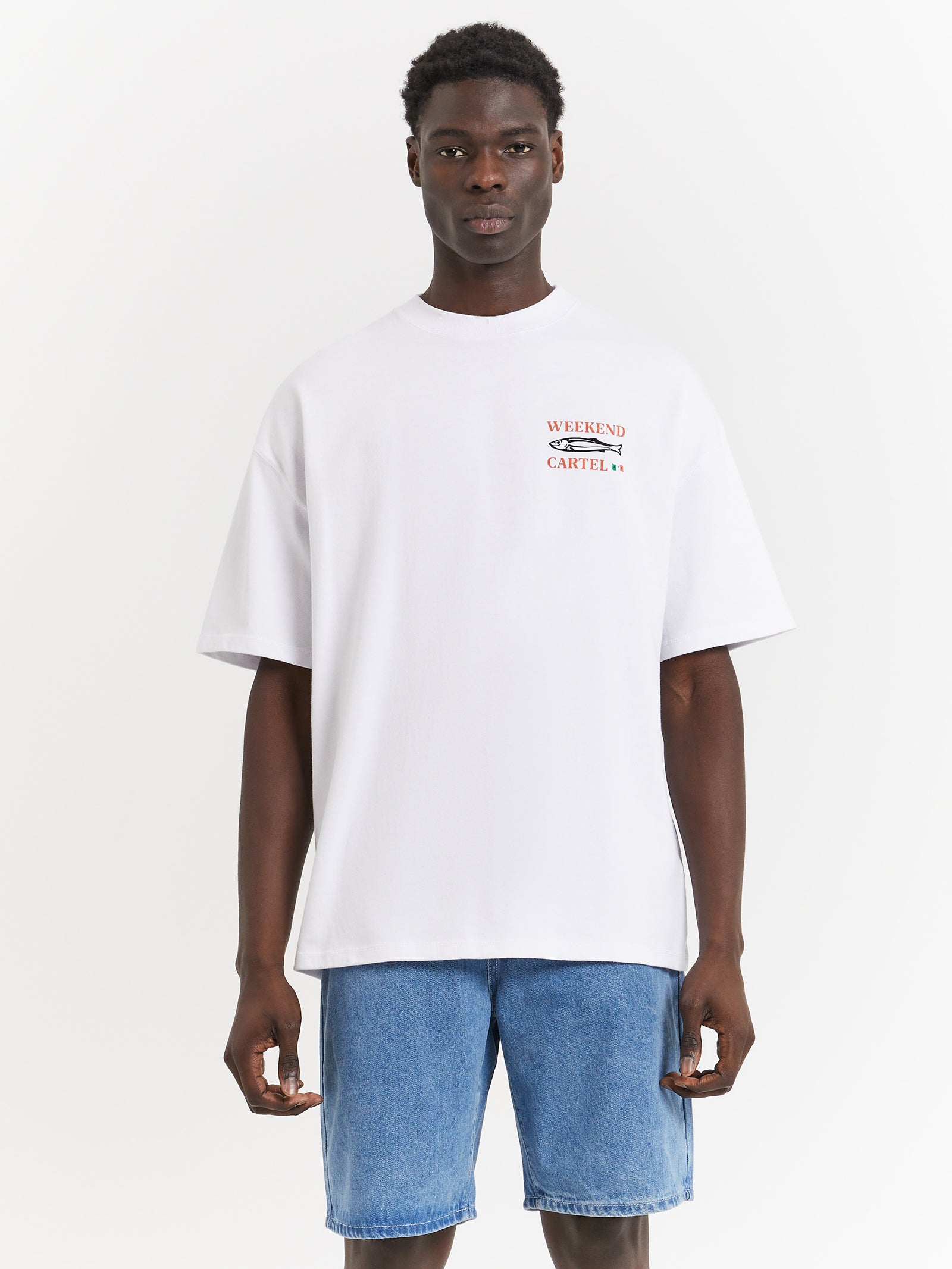 Sardinas T-Shirt in White