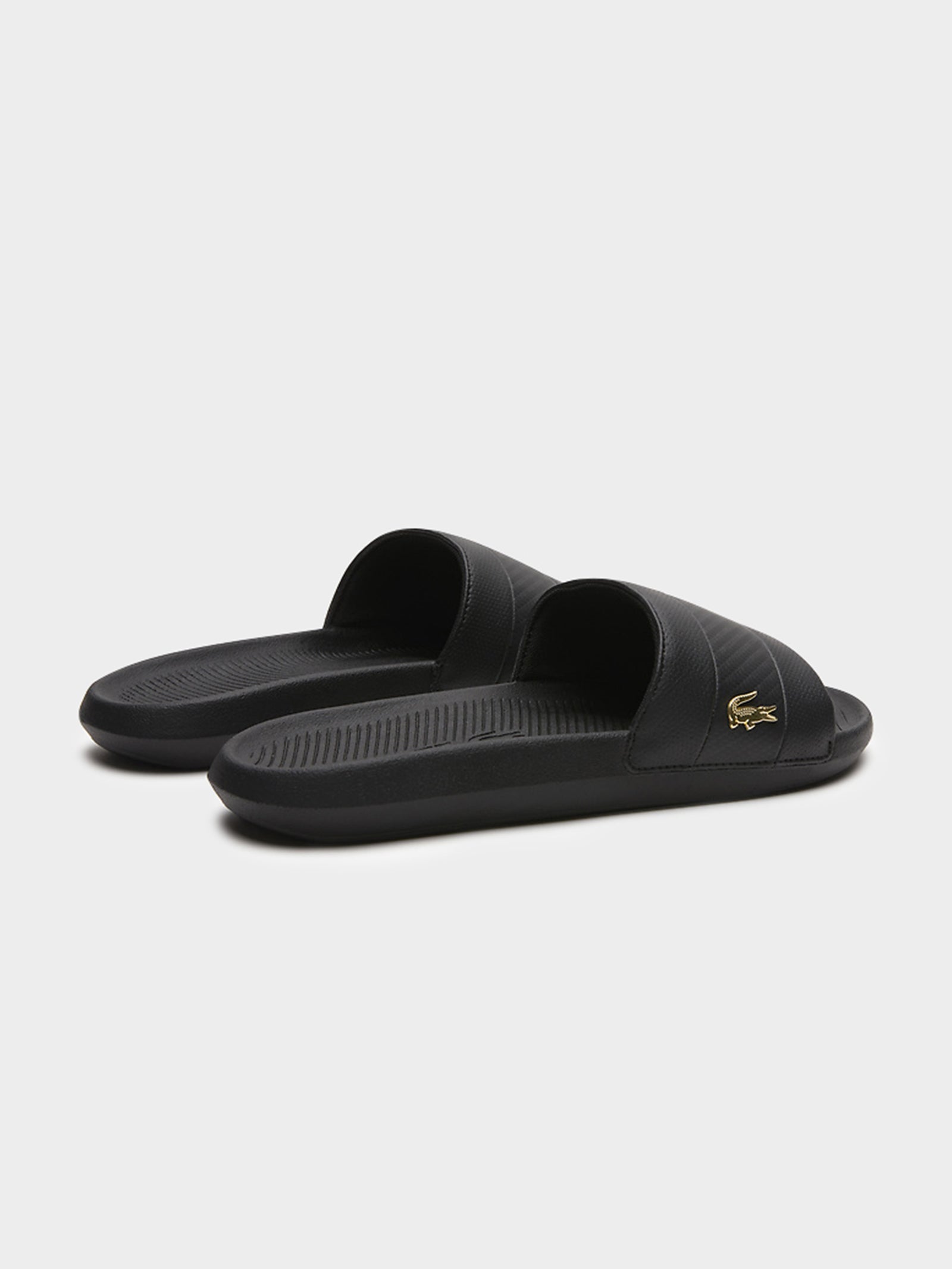 Mens Serve Slide Hybrid Slides in Black