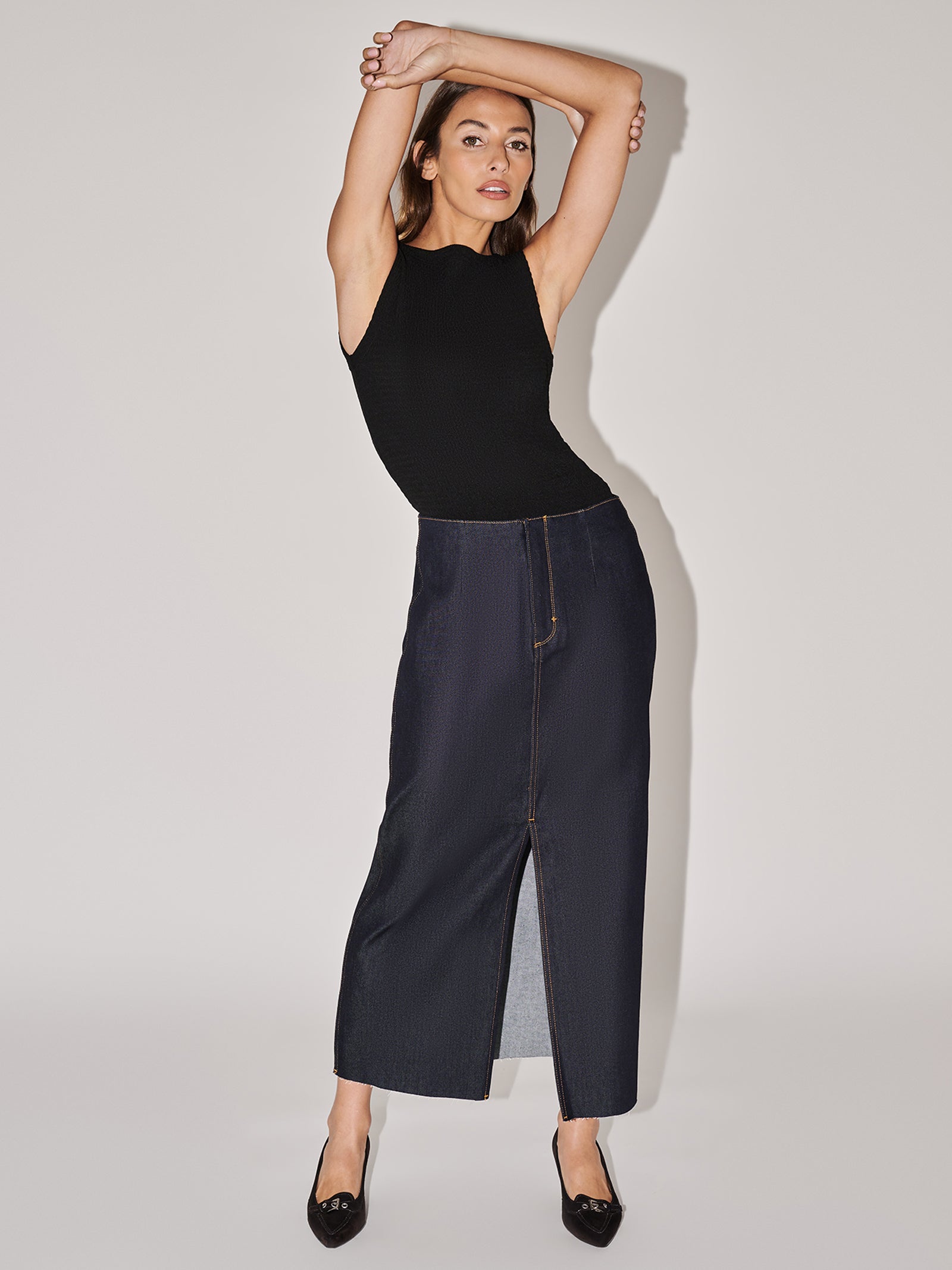 Recut Maxi Skirt Resonate