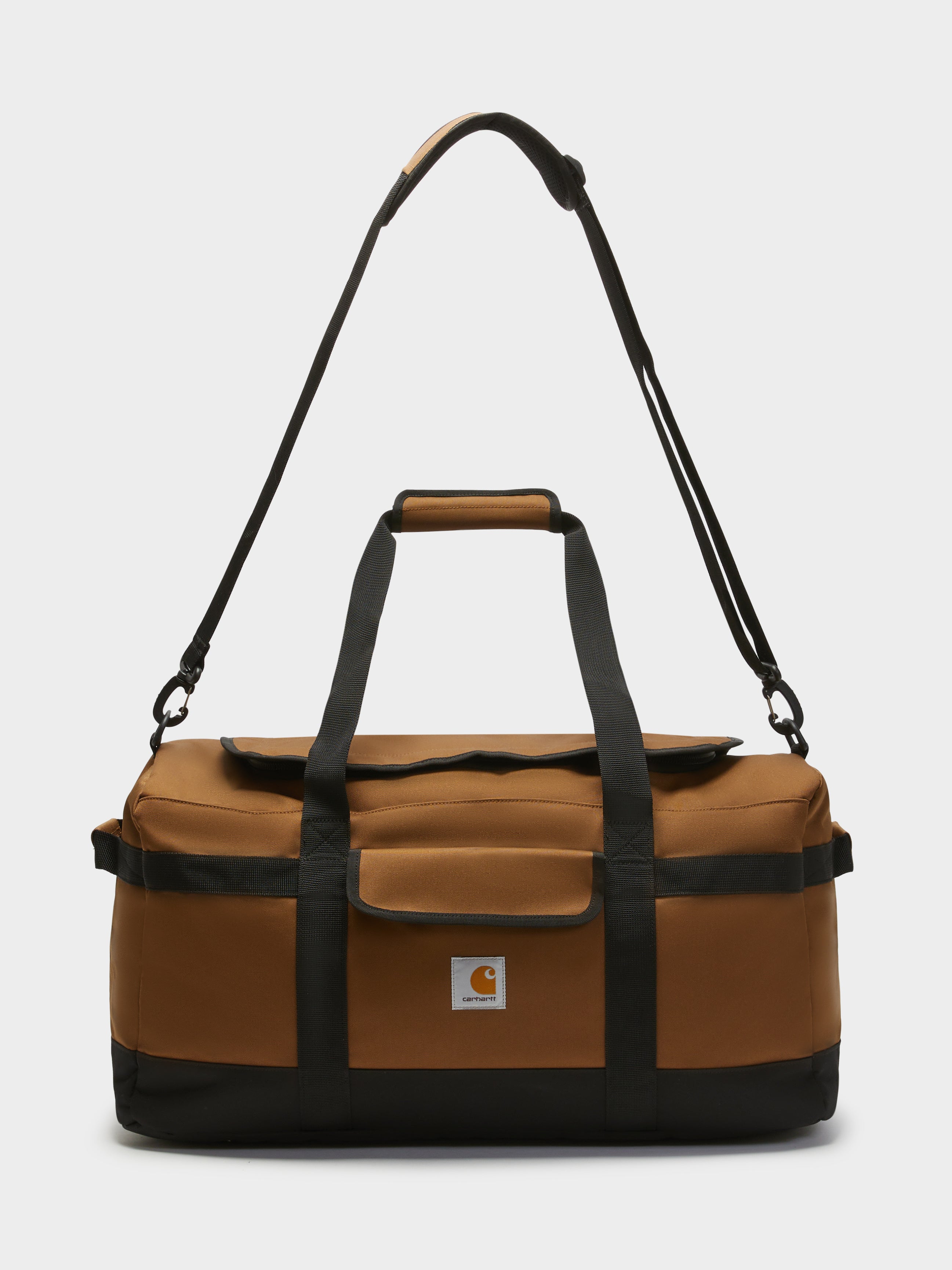 Jack Duffle Bag in Brown & Black