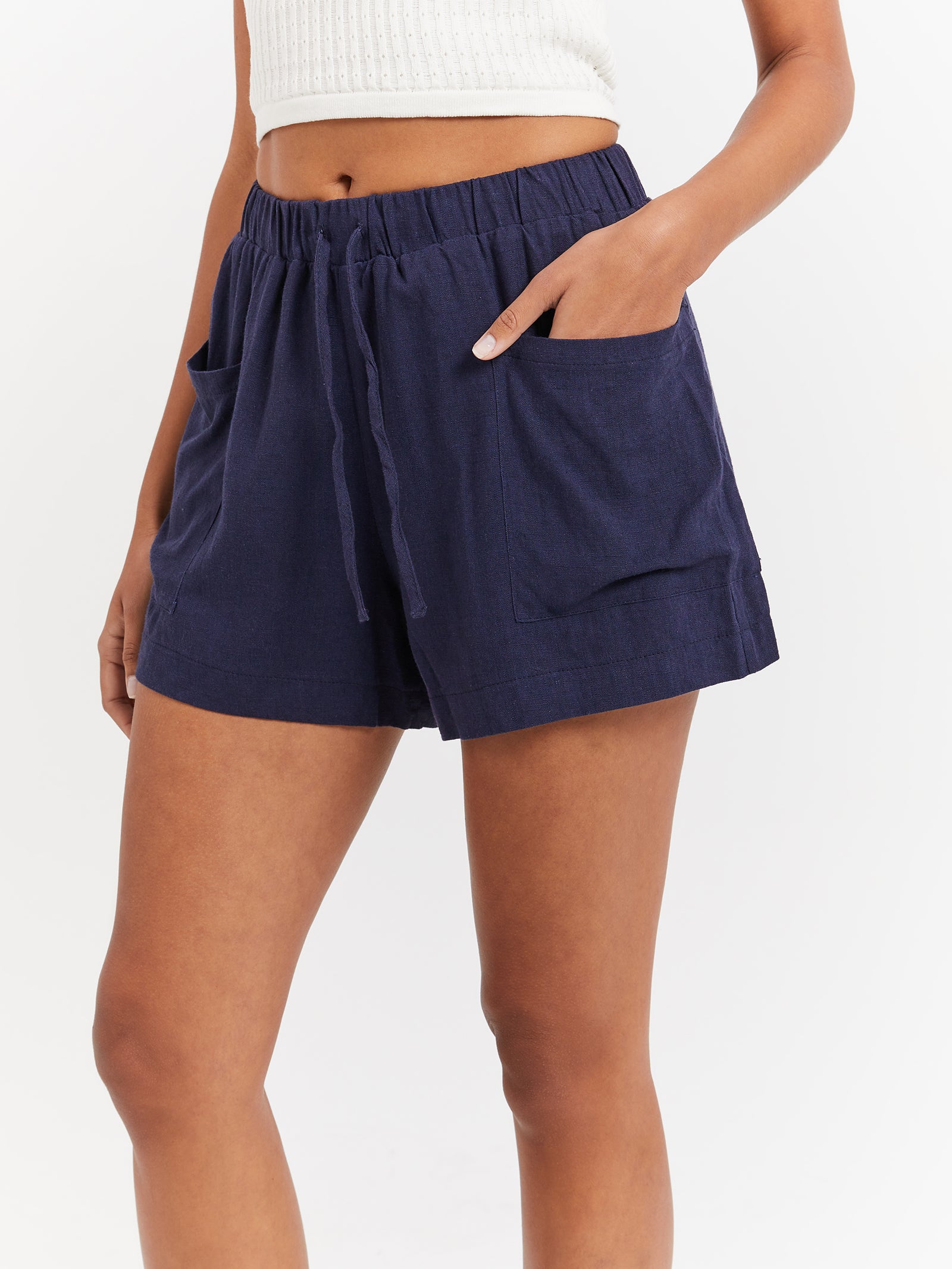 Kalani Shorts in Denim Blue