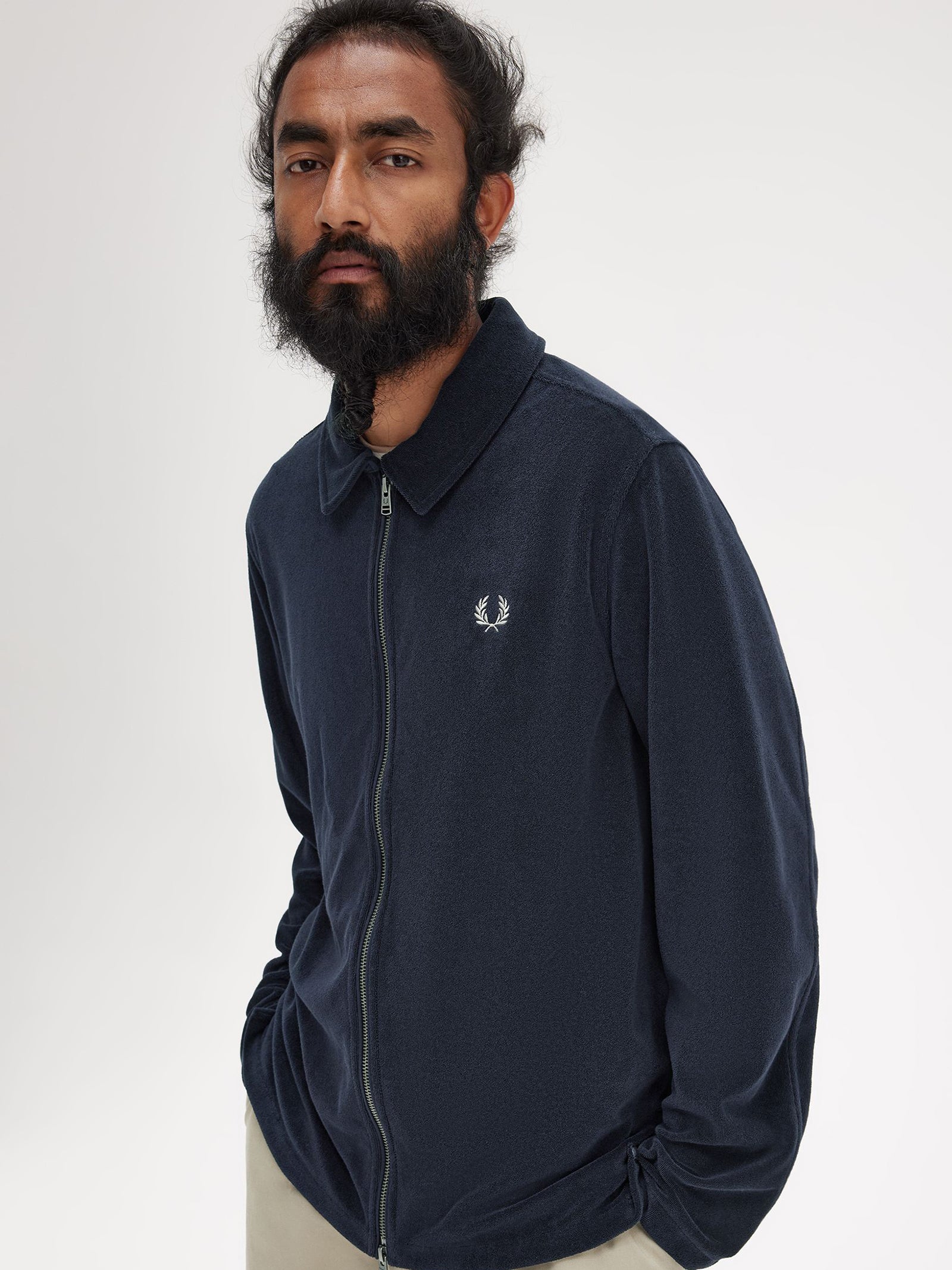 Towelling Overshirt