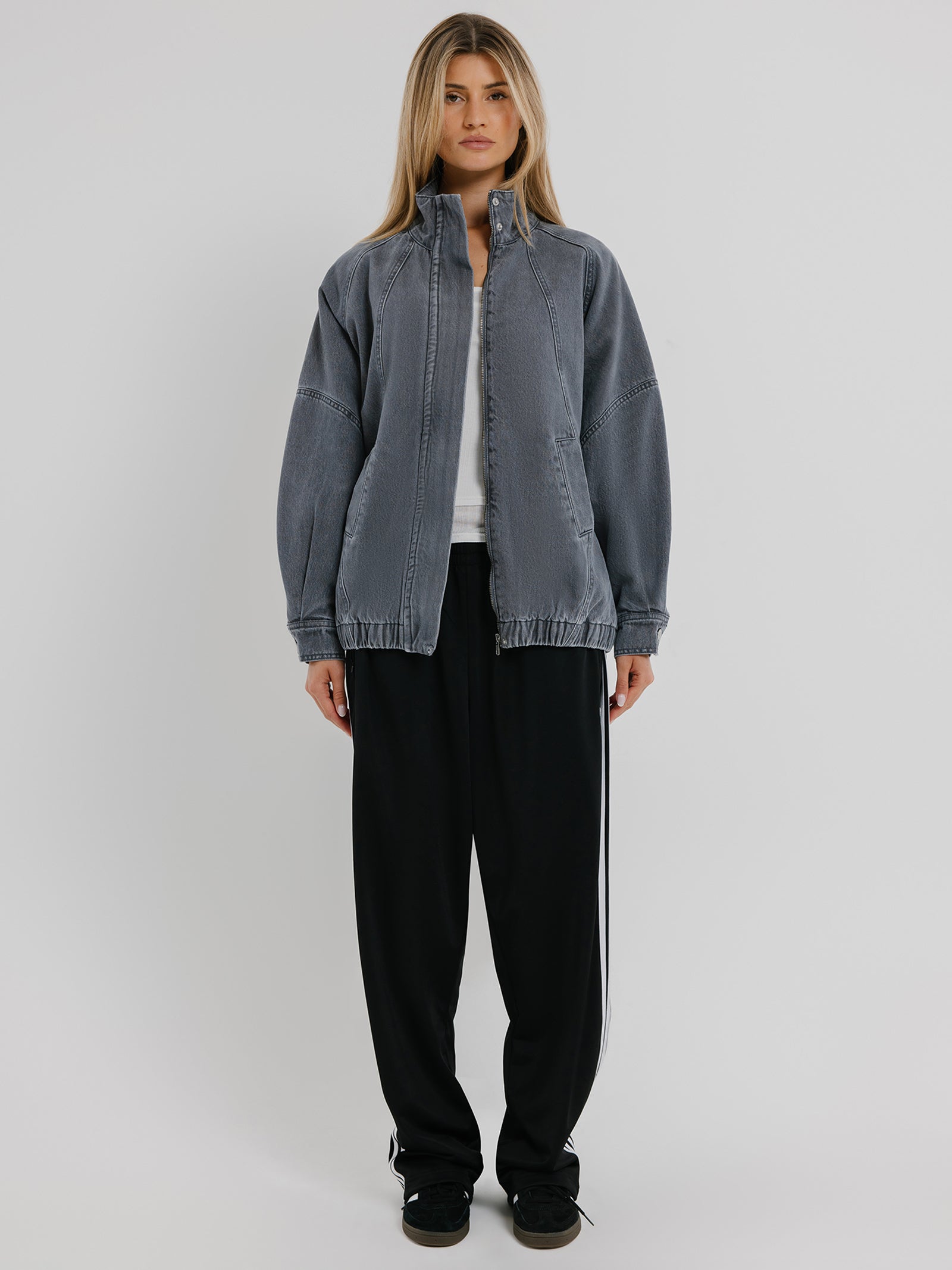 Phoebe Longline Bomber Jacket