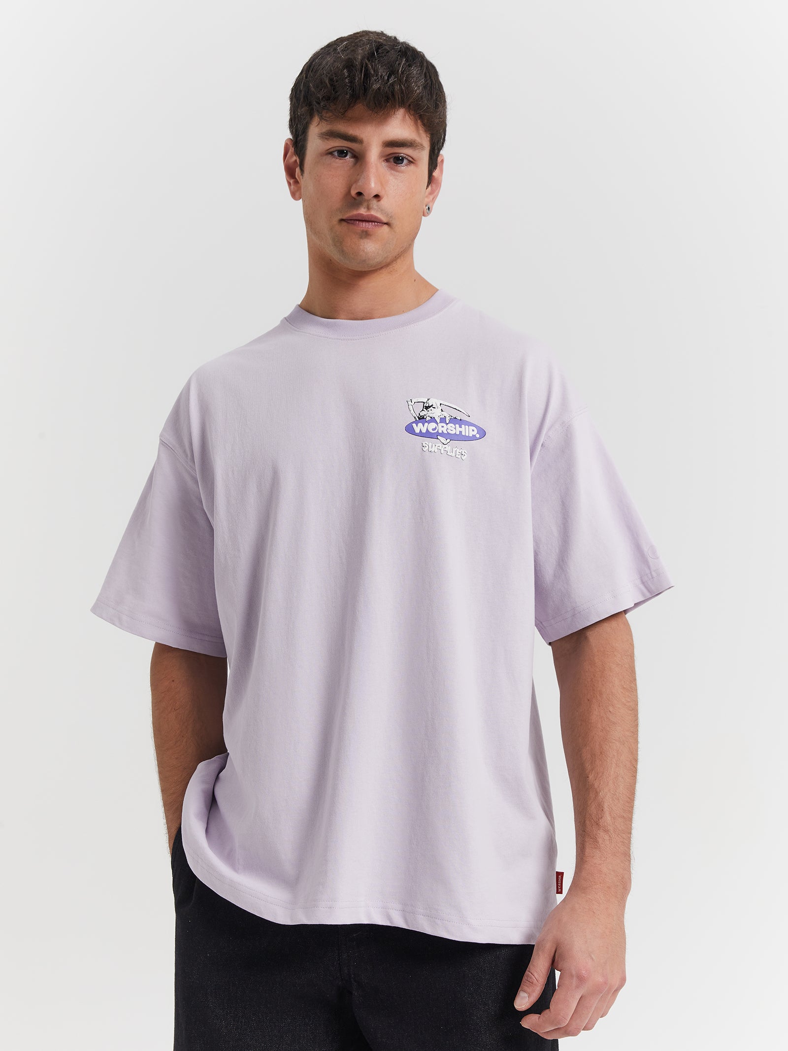 Offerings Oversized T-Shirt in Orchid