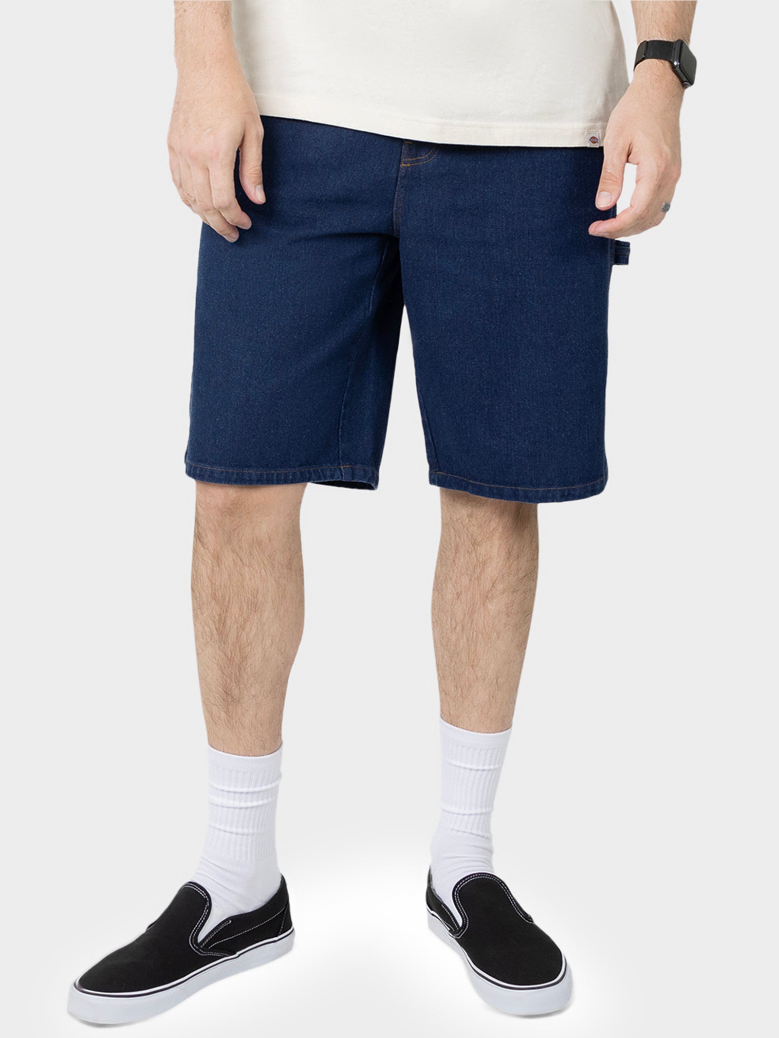 Light Denim Carpenter Short