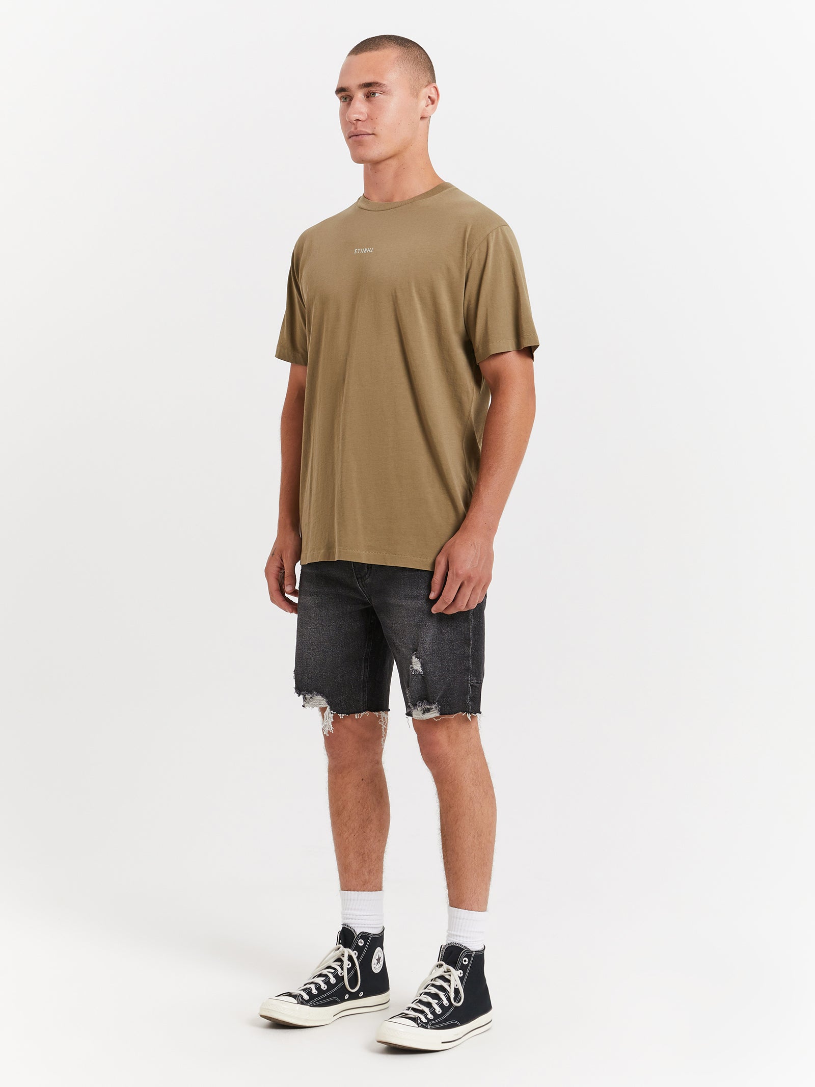 Minimal Thrills Merch Fit T-Shirt in Aloe