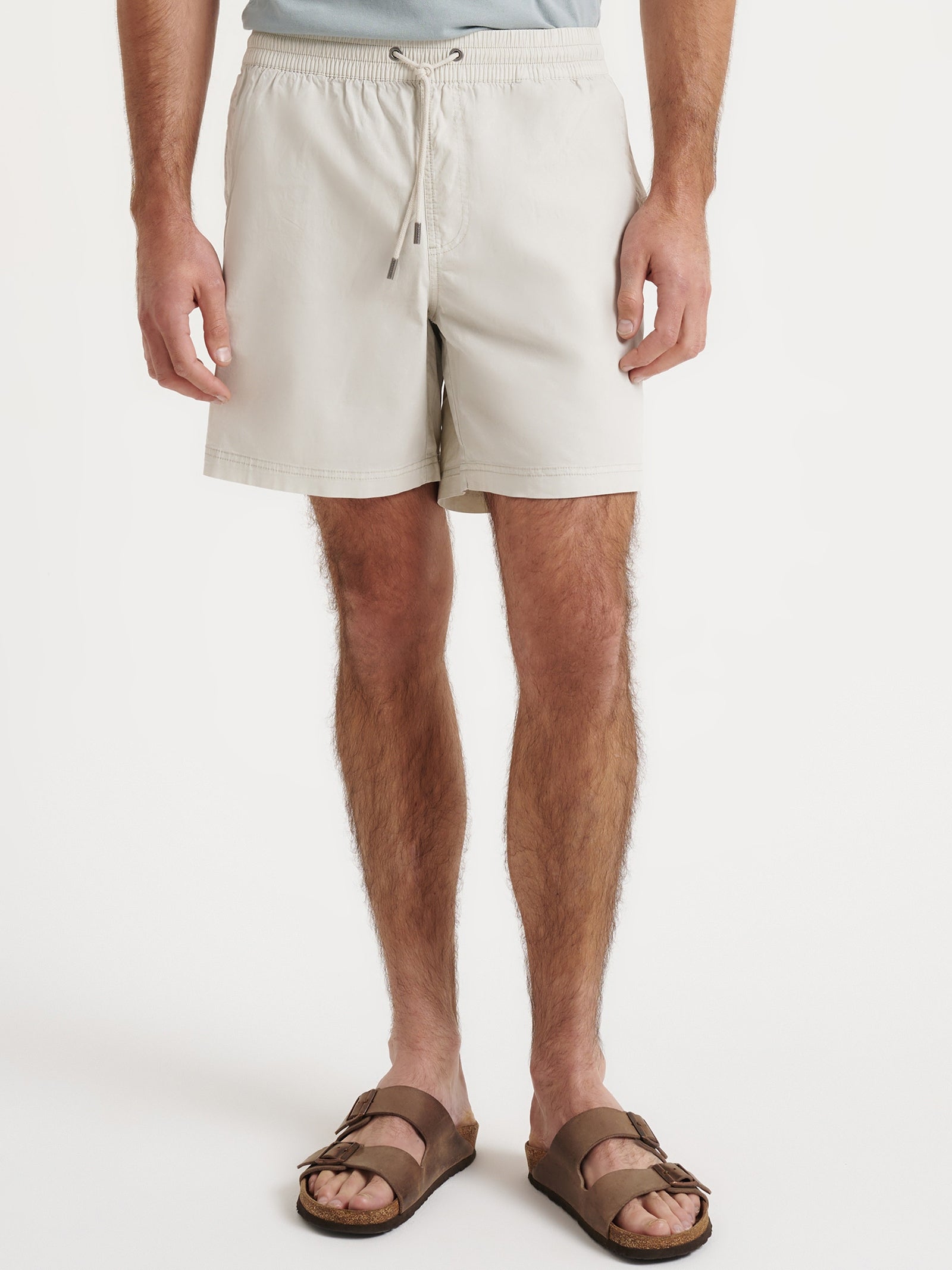 Kiran Swim Shorts in Ecru