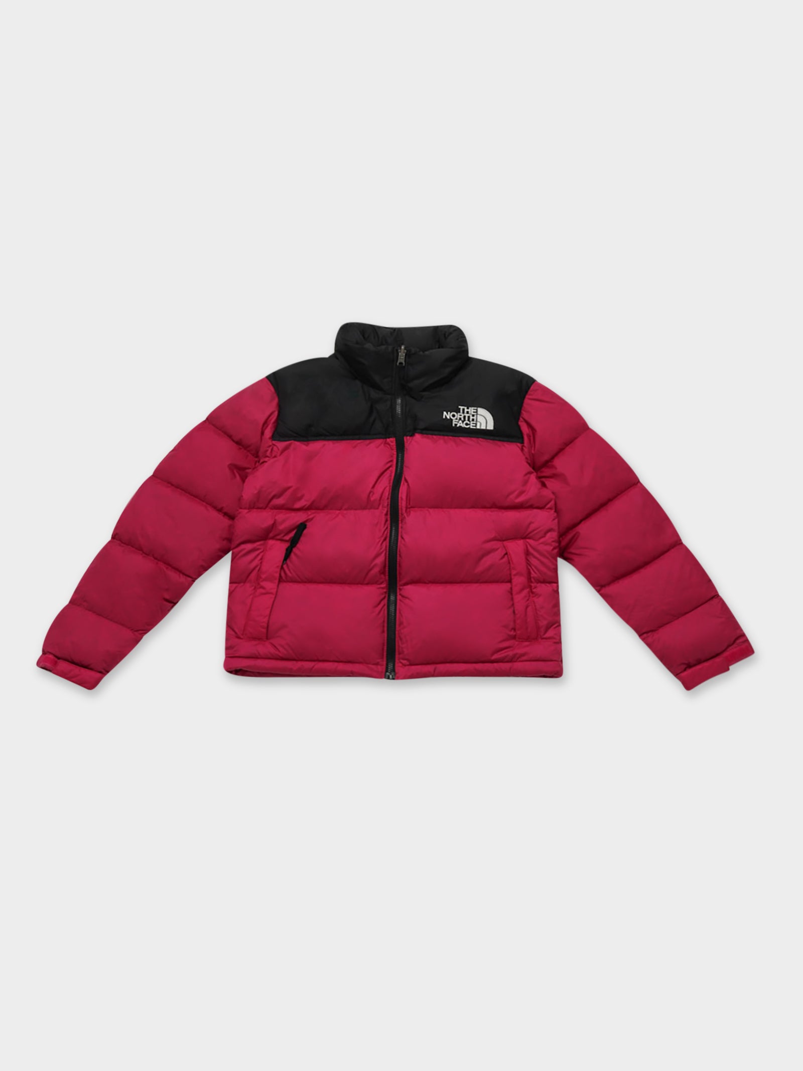 96 Retro Nuptse Puffer Jacket in Fuschia Pink