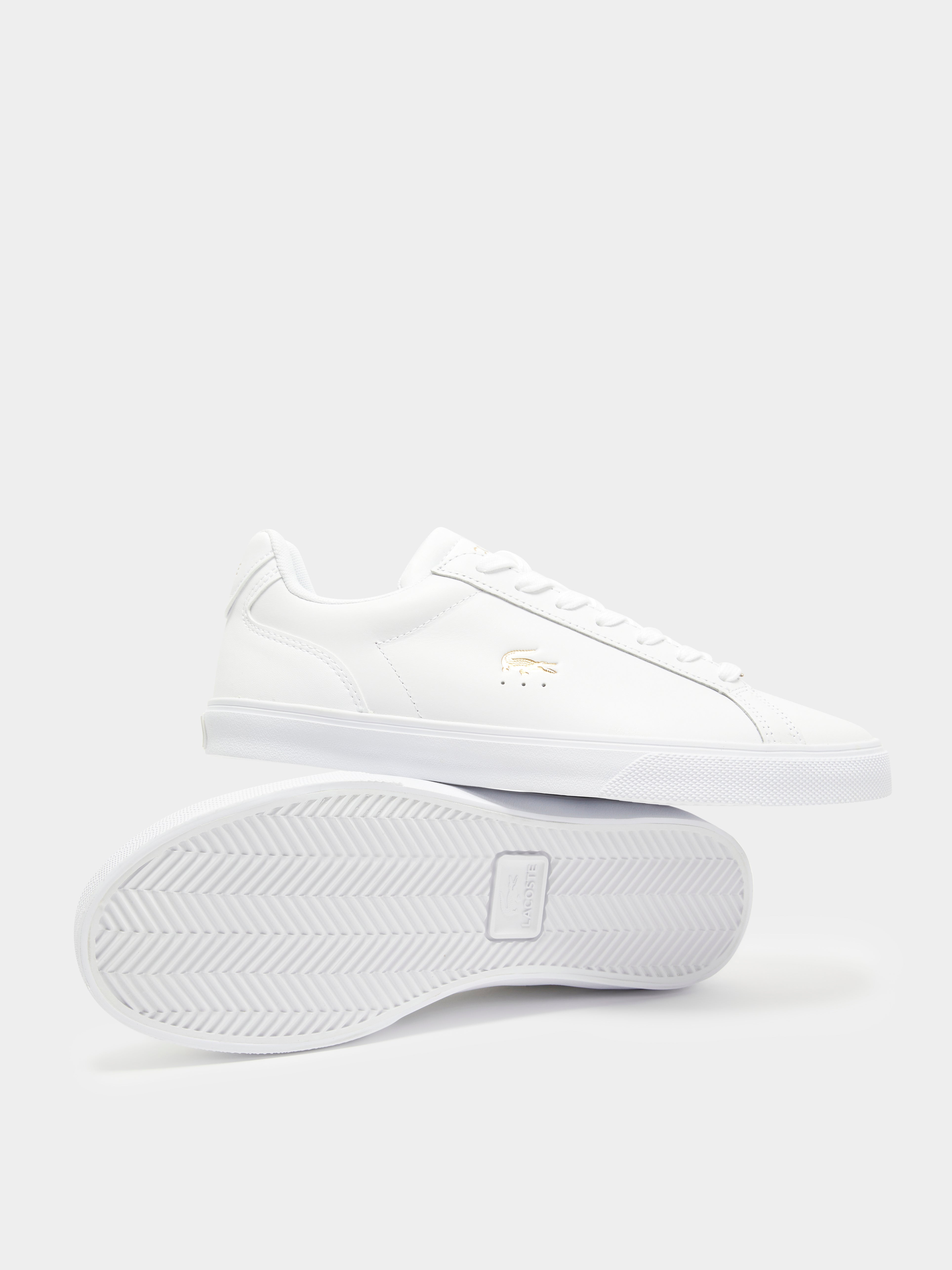 Womens Lerond Pro Sneakers in White Gold