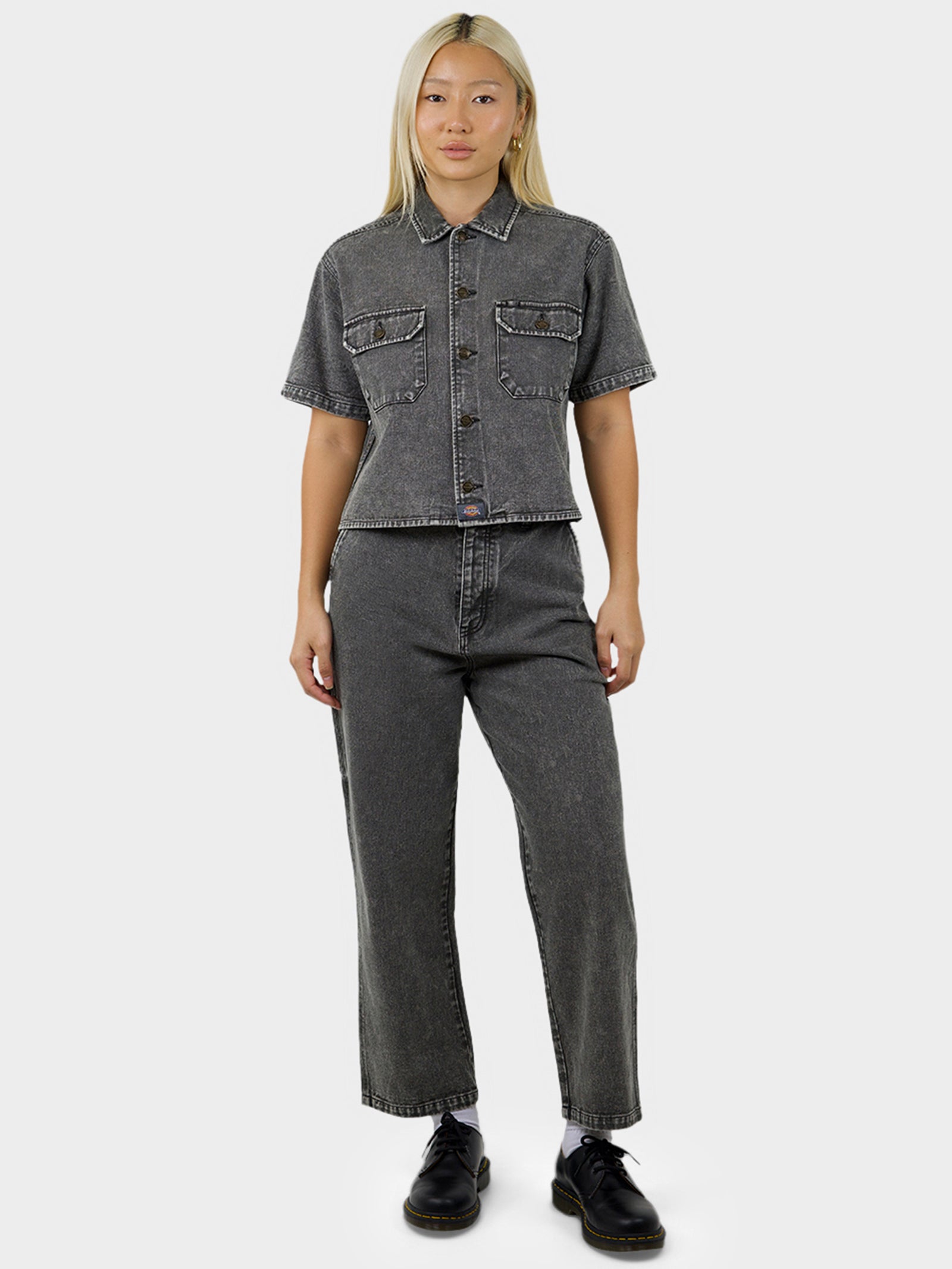 1574 Cropped S/S Work Shirt