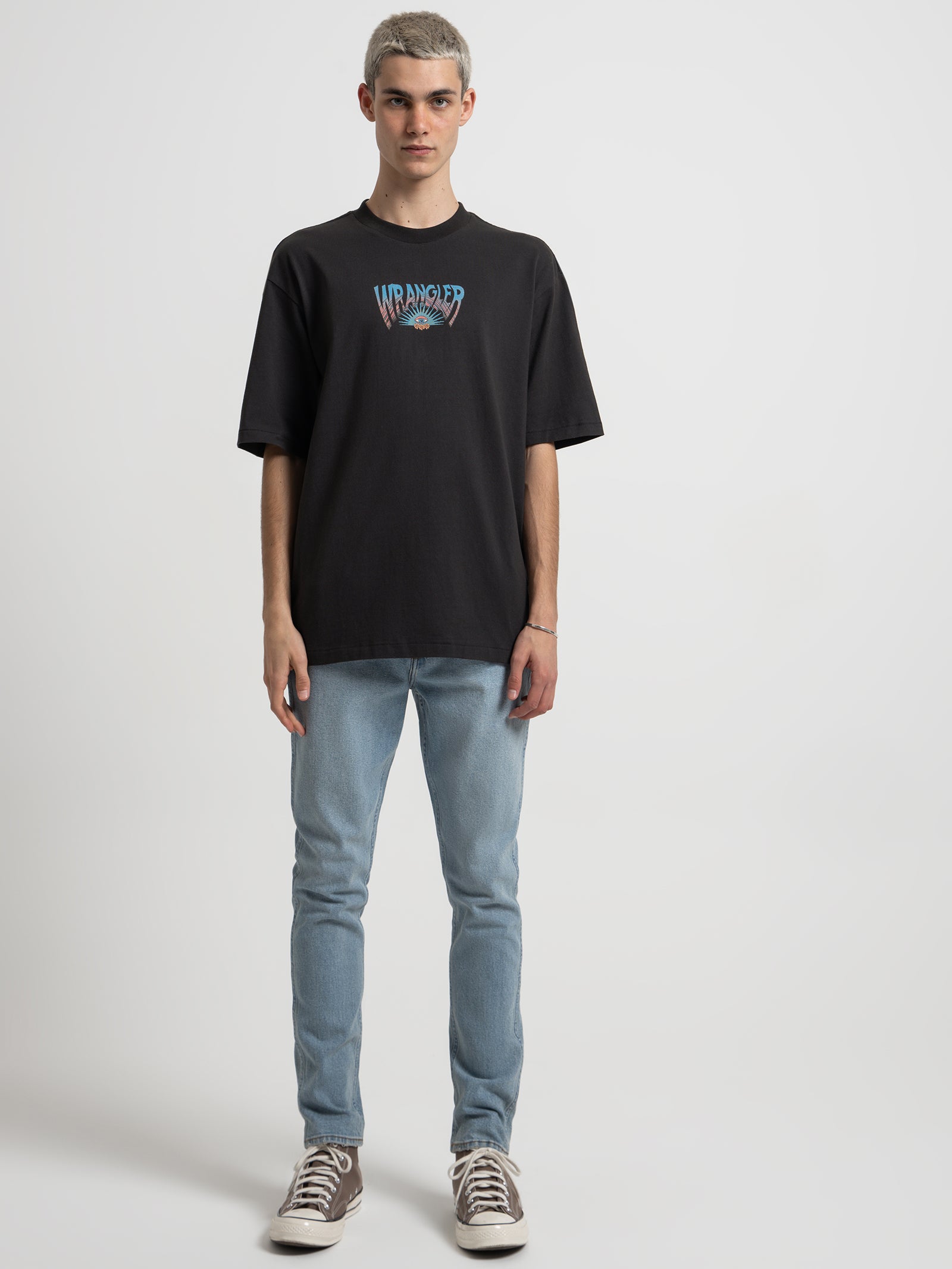 Transcending Slacker T-Shirt in Black