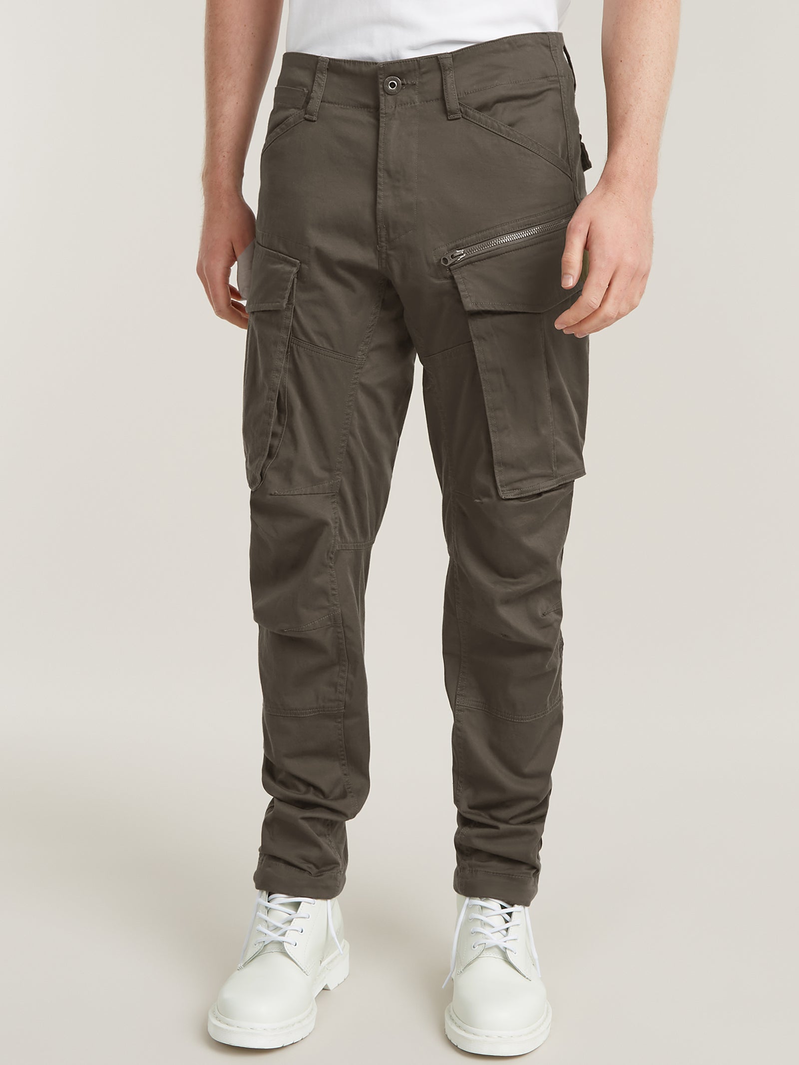 Rovic Zip 3D Regular Tapered Pants