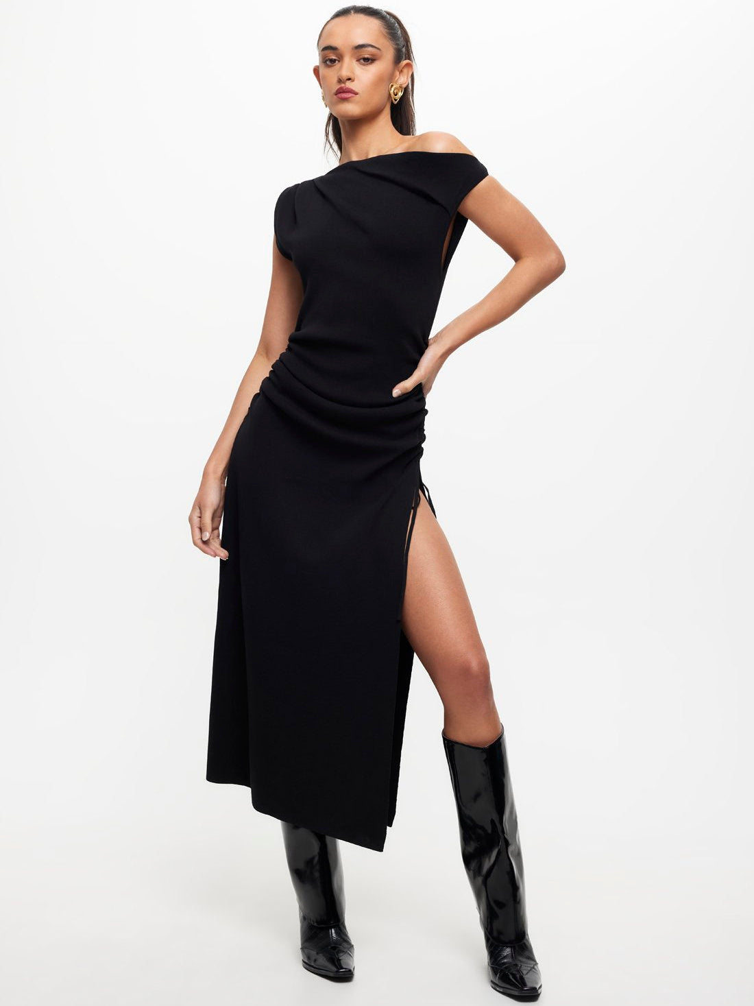 Original Sin Dress in Onyx Black