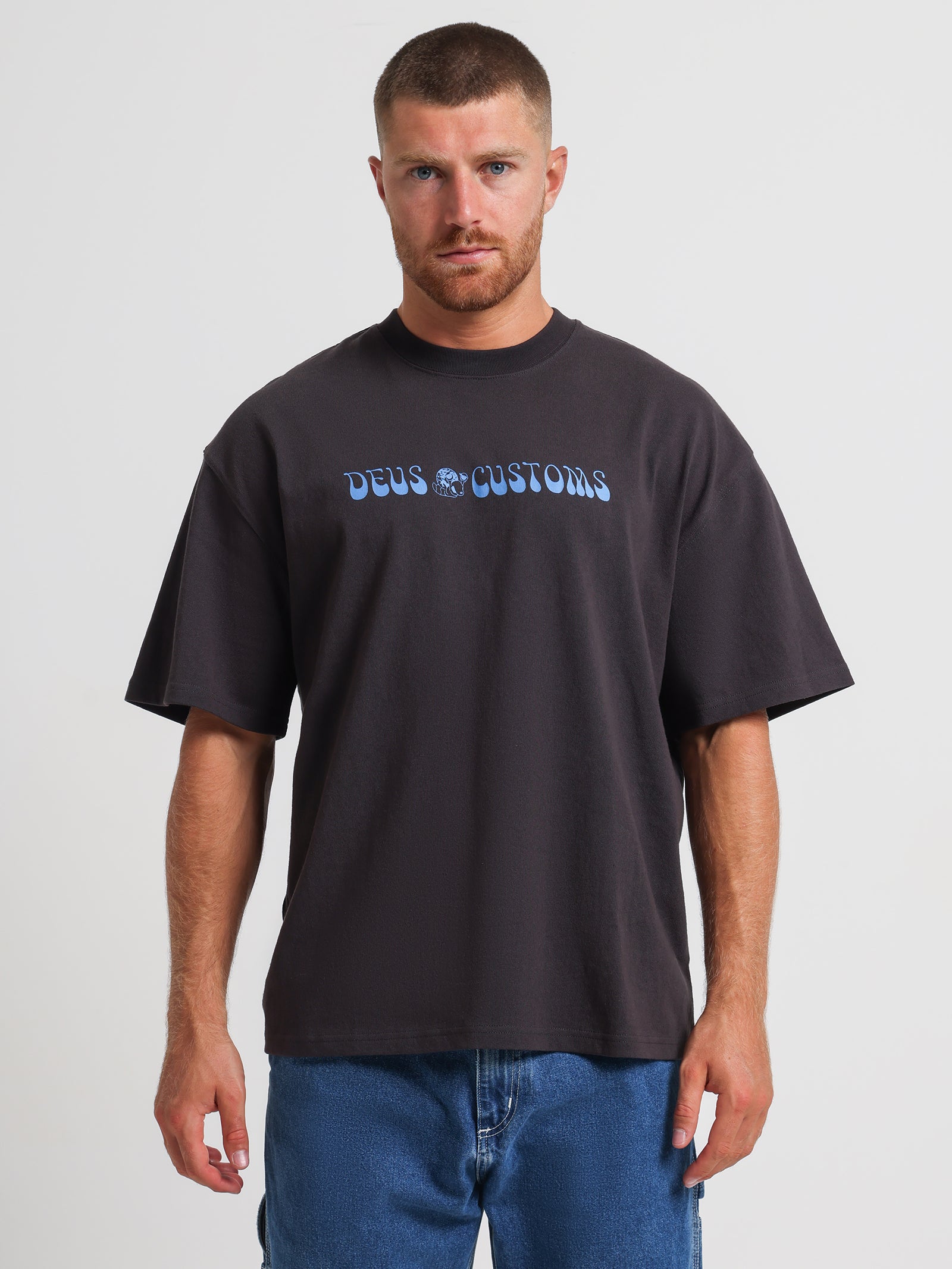 Planet T-Shirt in Anthracite